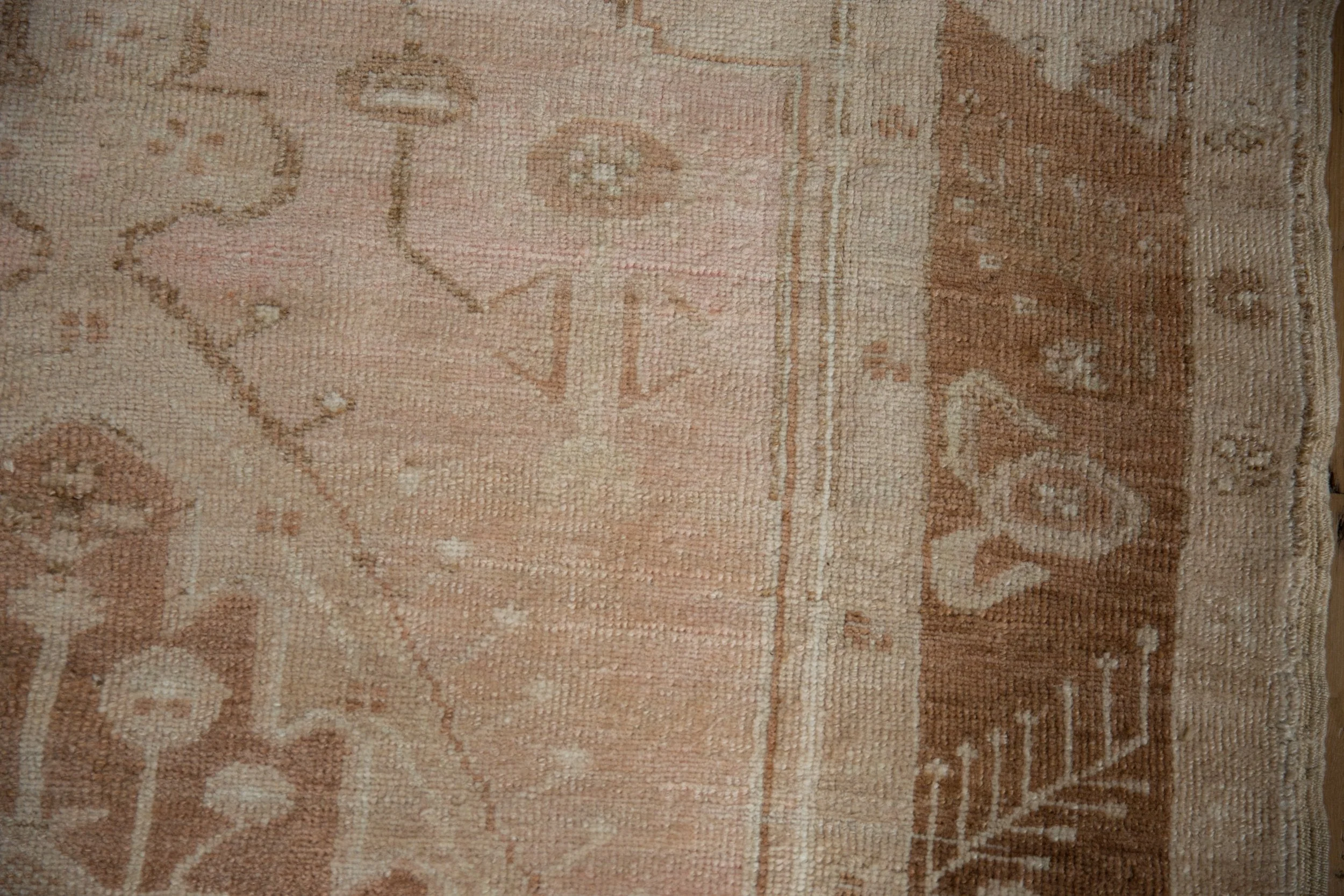 4.5x7.5 Vintage Distressed Oushak Rug - Image 8