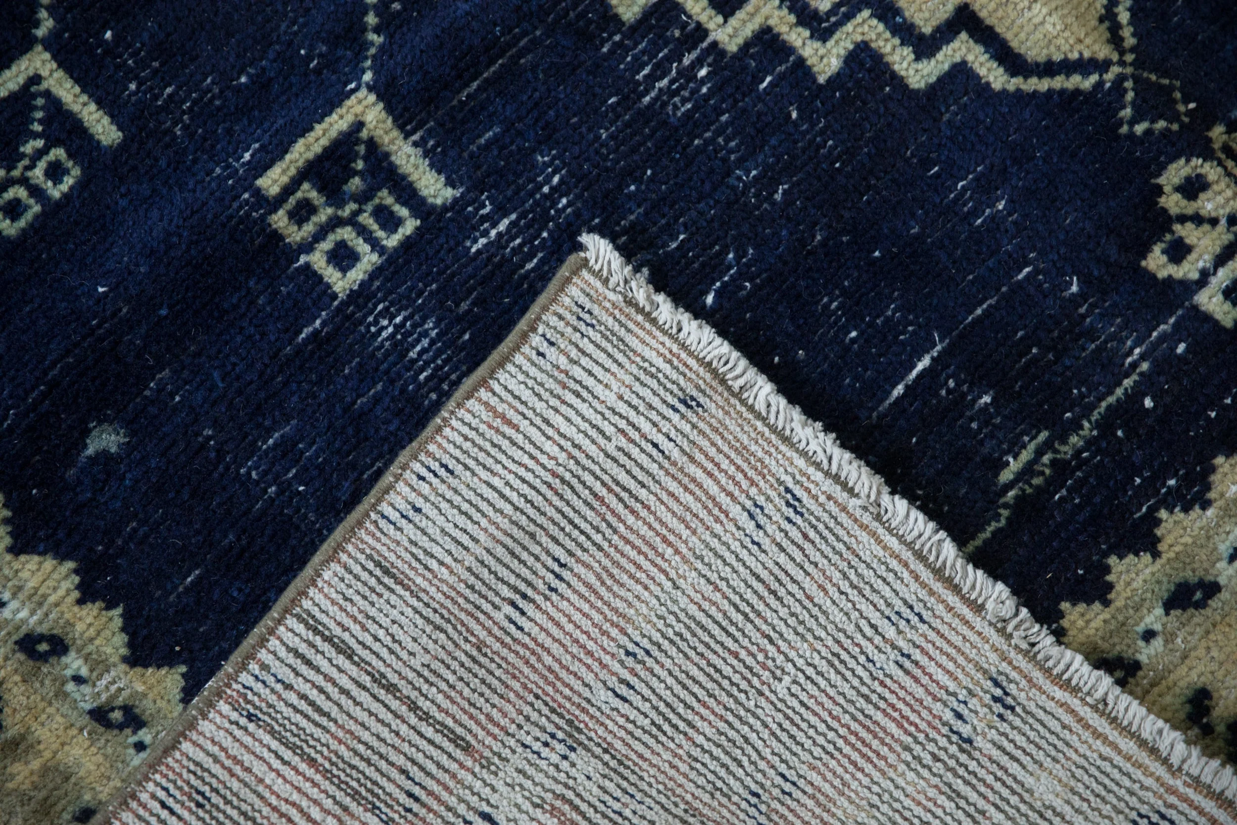 4.5x7.5 Vintage Distressed Oushak Rug - Image 10