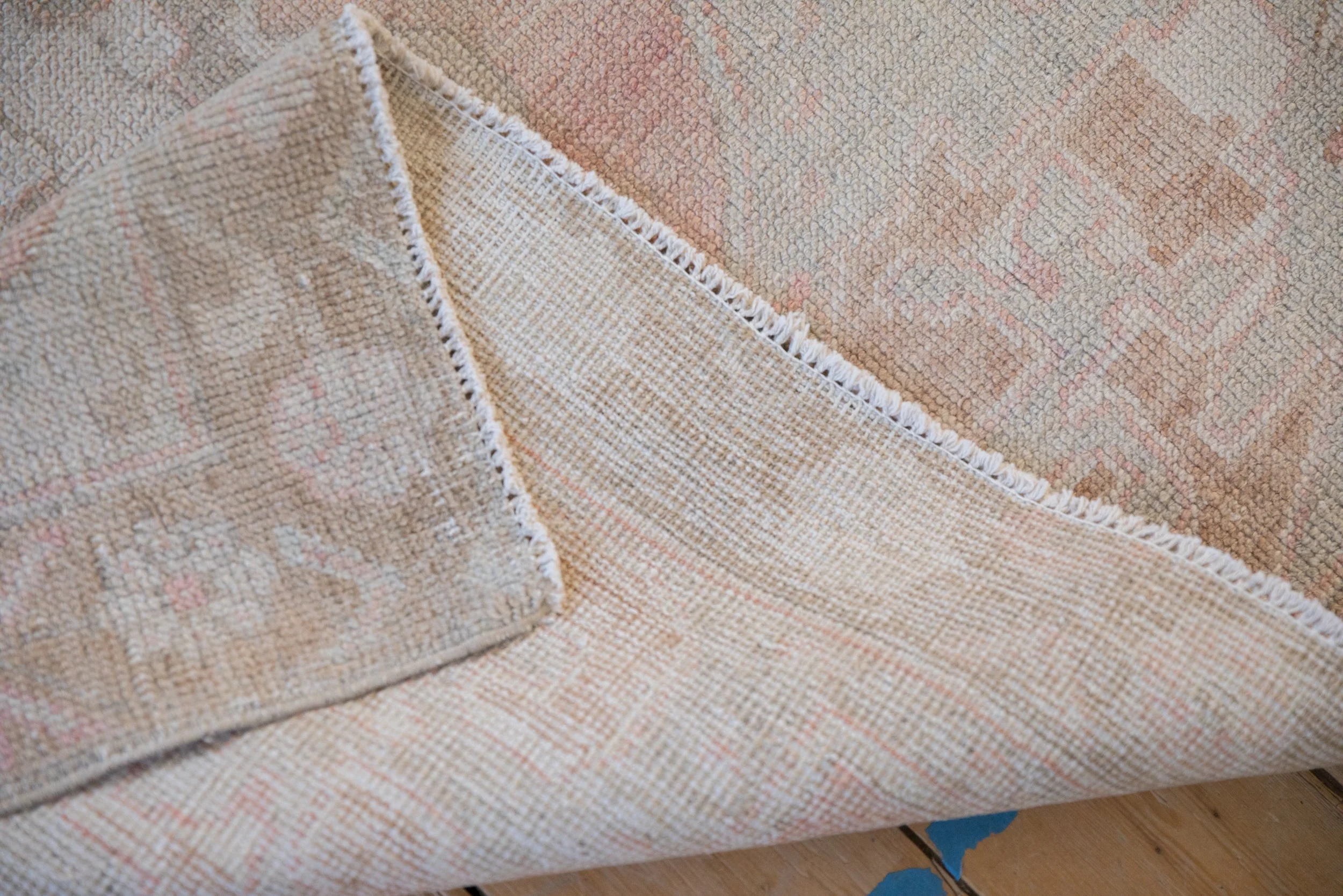 4.5x7.5 Vintage Distressed Oushak Rug - Image 12