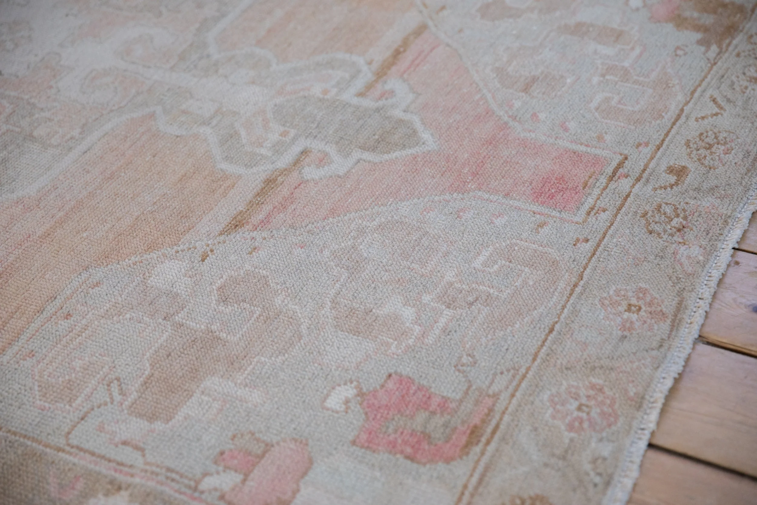 4.5x7.5 Vintage Distressed Oushak Rug - Image 6