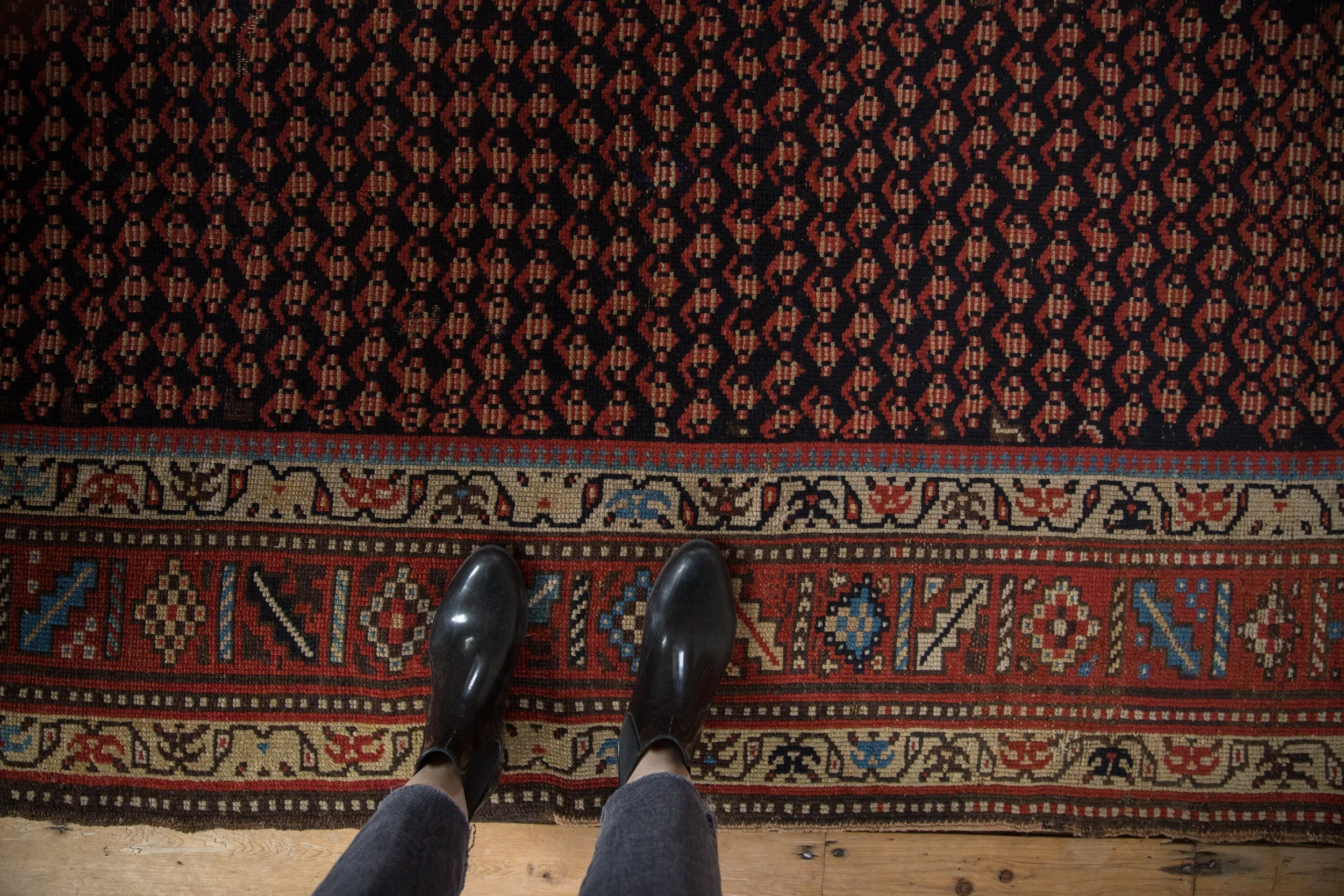 4.5x7.5 Vintage Kurd Rug - Image 2
