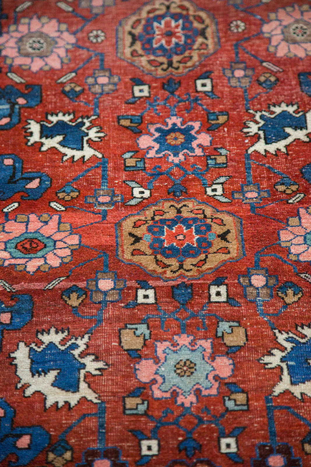 4.5x7 Antique Persian Bijar Area Rug - Image 5