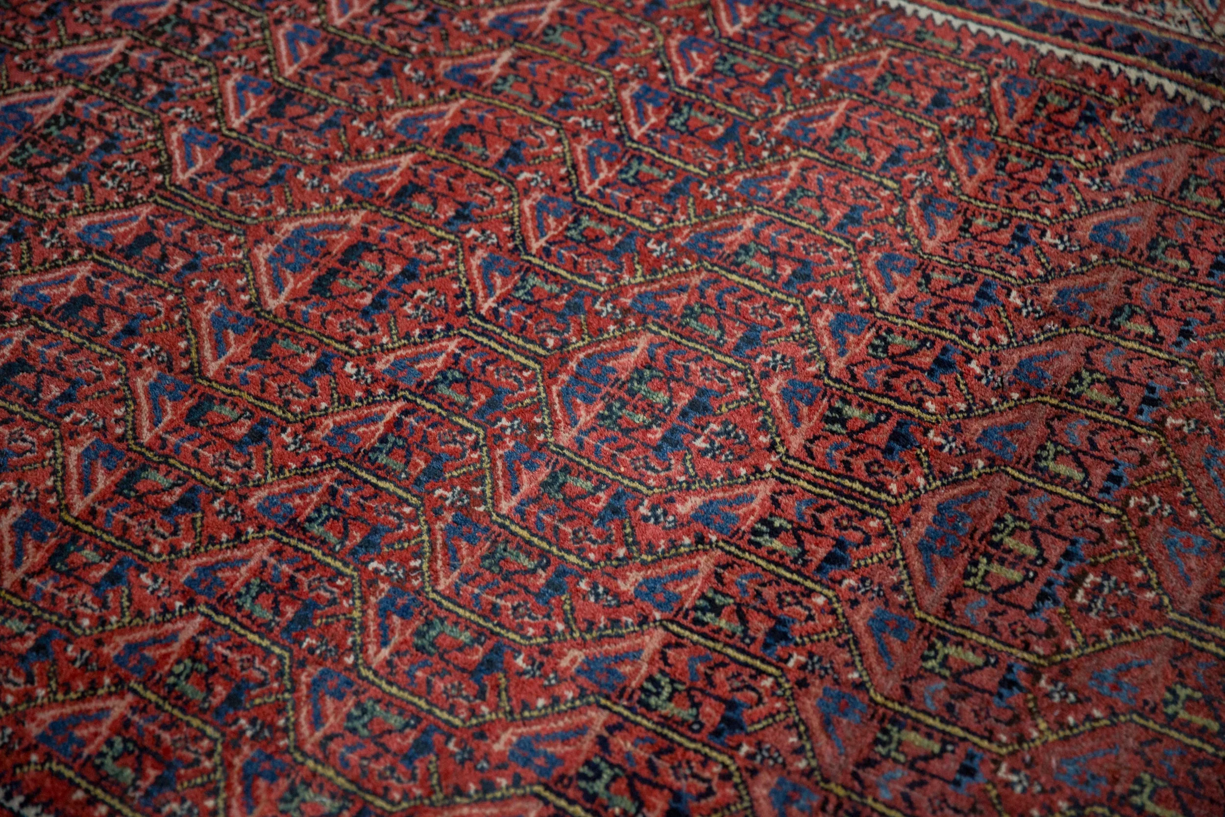 4.5x7 Vintage Arak Sarouk Rug - Image 9