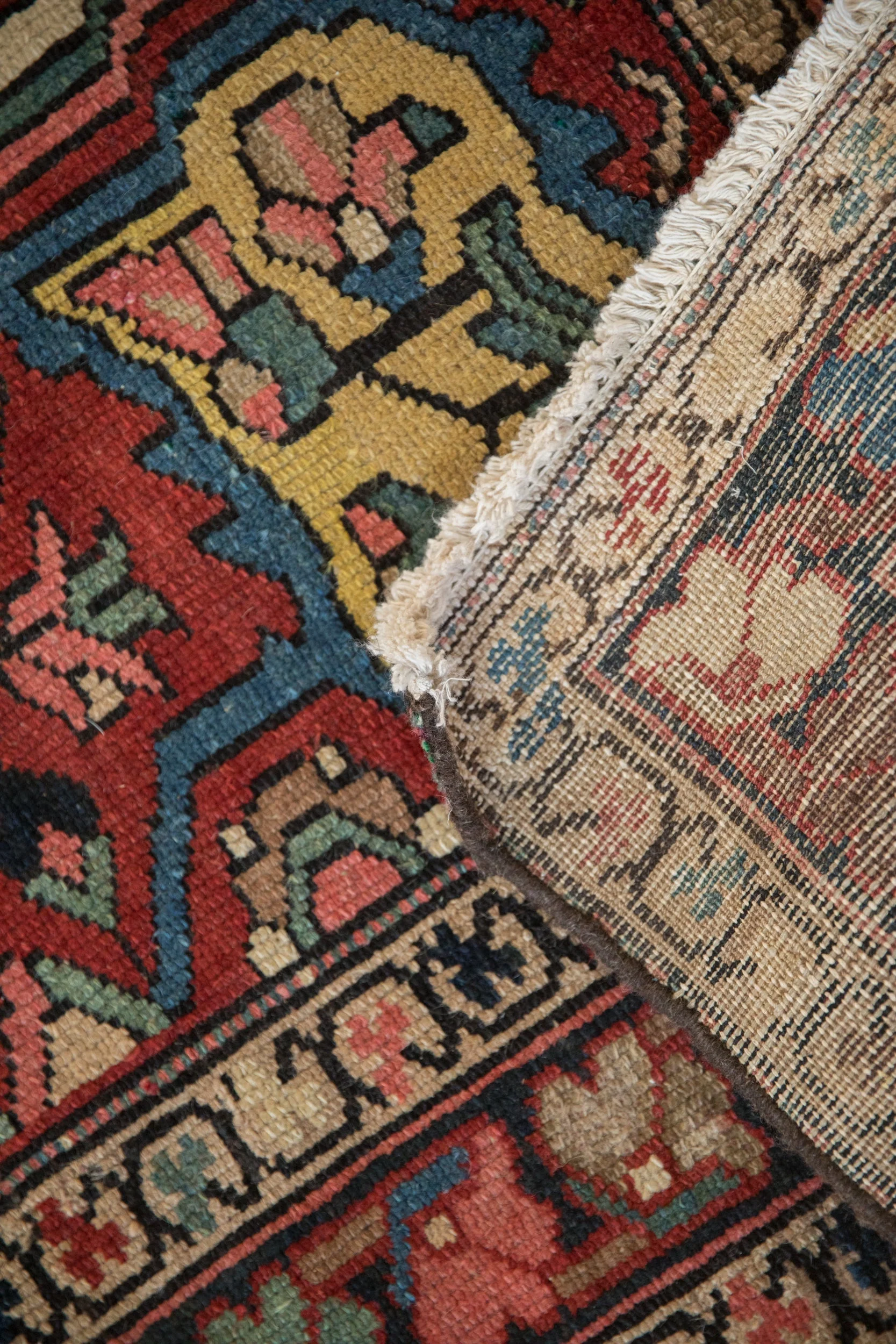 4.5x7 Vintage Baktiari Rug - Image 12