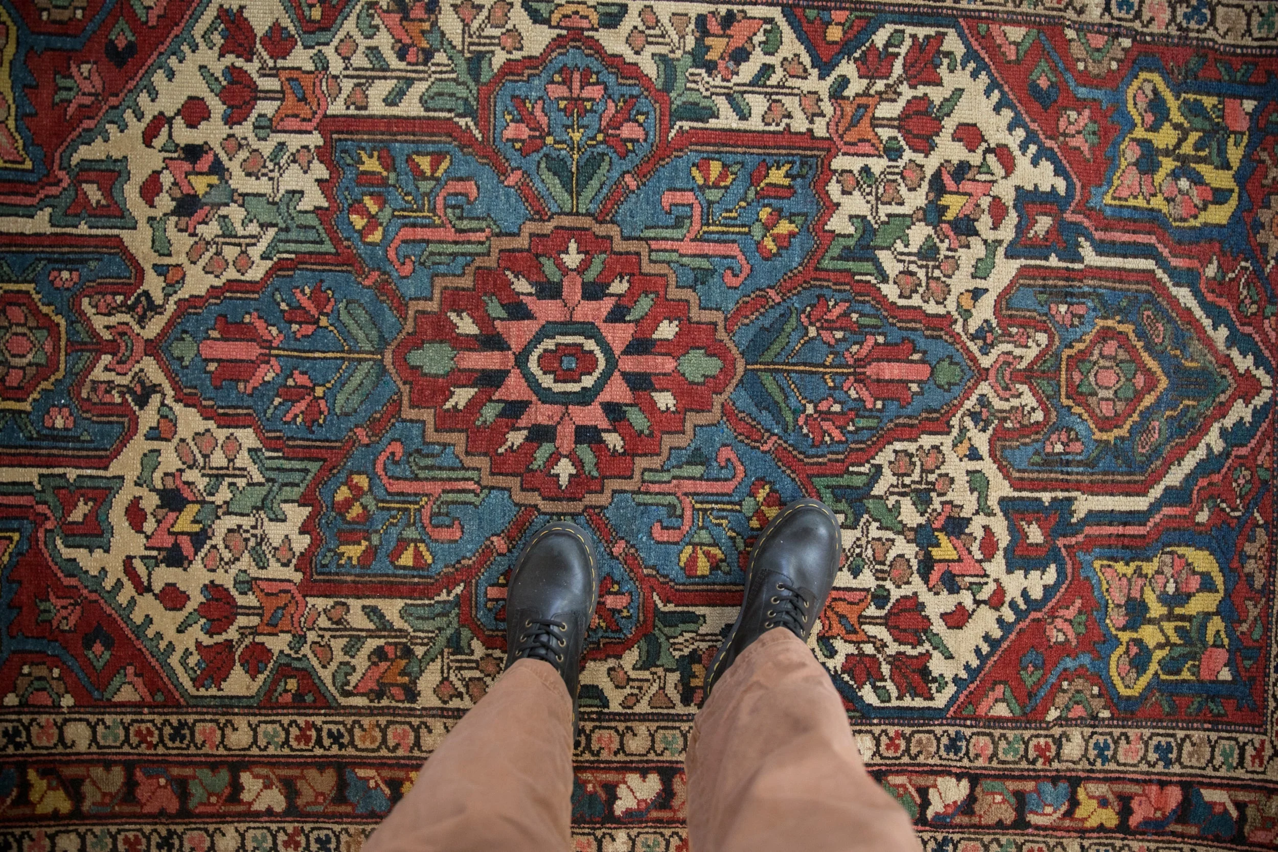4.5x7 Vintage Baktiari Rug - Image 2