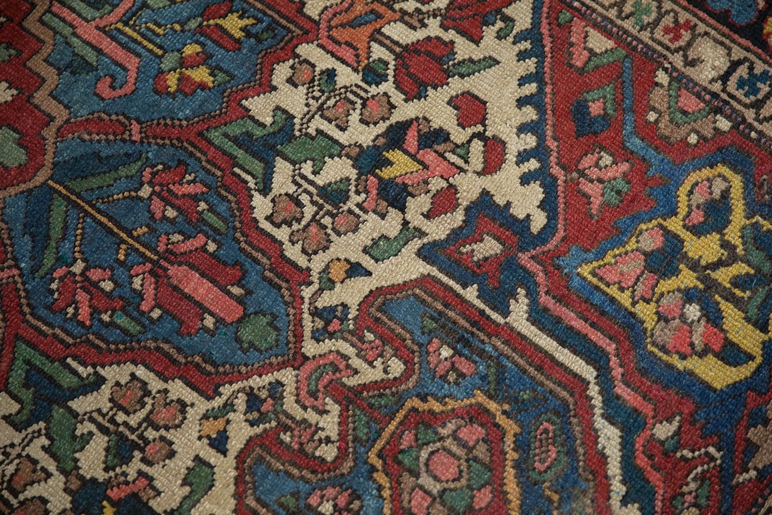 4.5x7 Vintage Baktiari Rug - Image 5