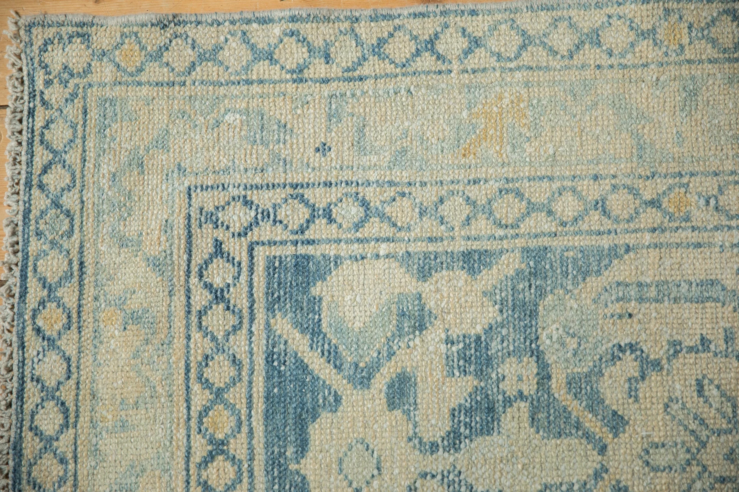 4.5x7 Vintage Distressed Hamadan Rug - Image 3