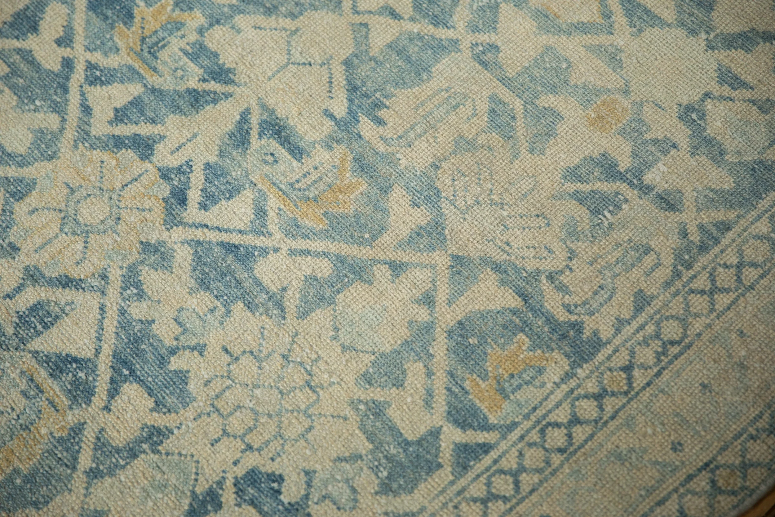 4.5x7 Vintage Distressed Hamadan Rug - Image 6