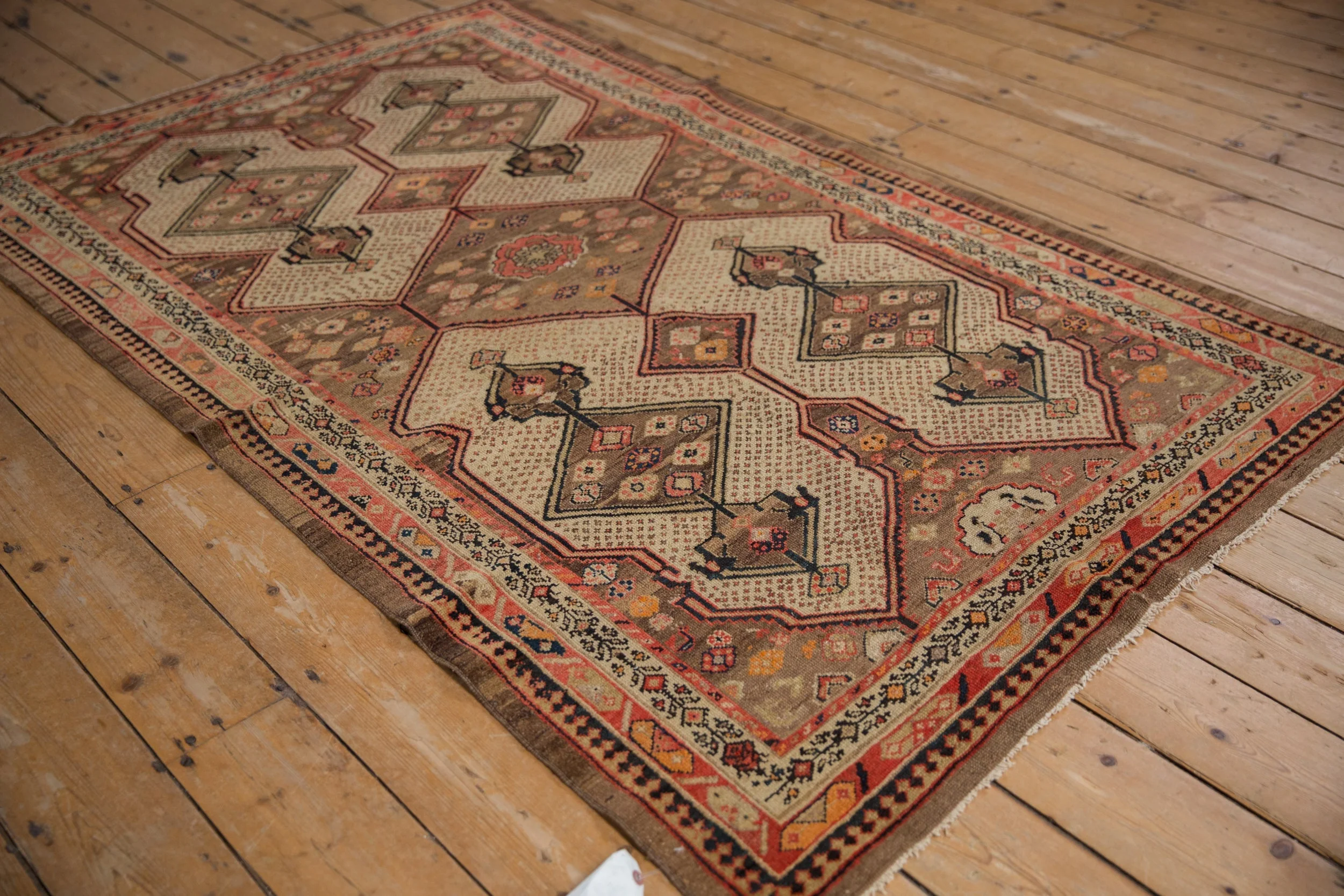4.5x7 Vintage Fine Malayer Rug - Image 3