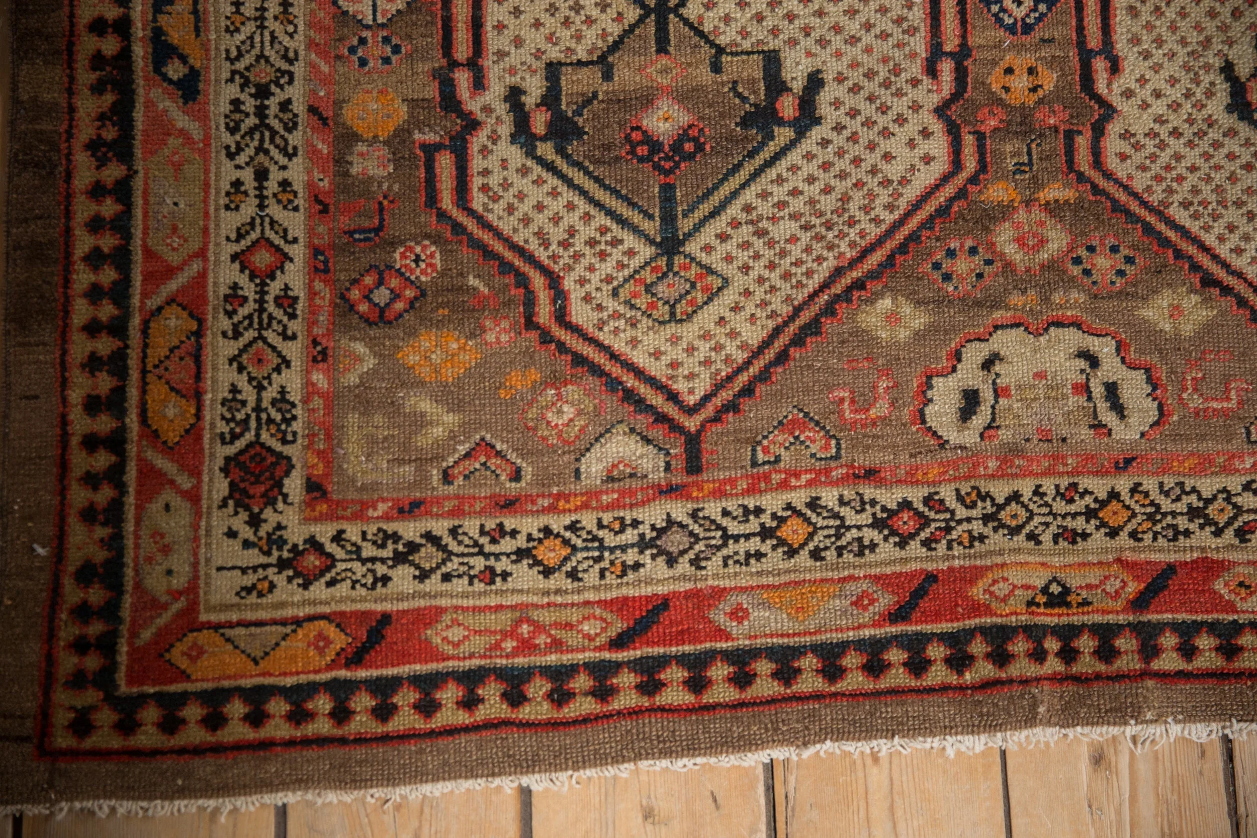 4.5x7 Vintage Fine Malayer Rug - Image 4