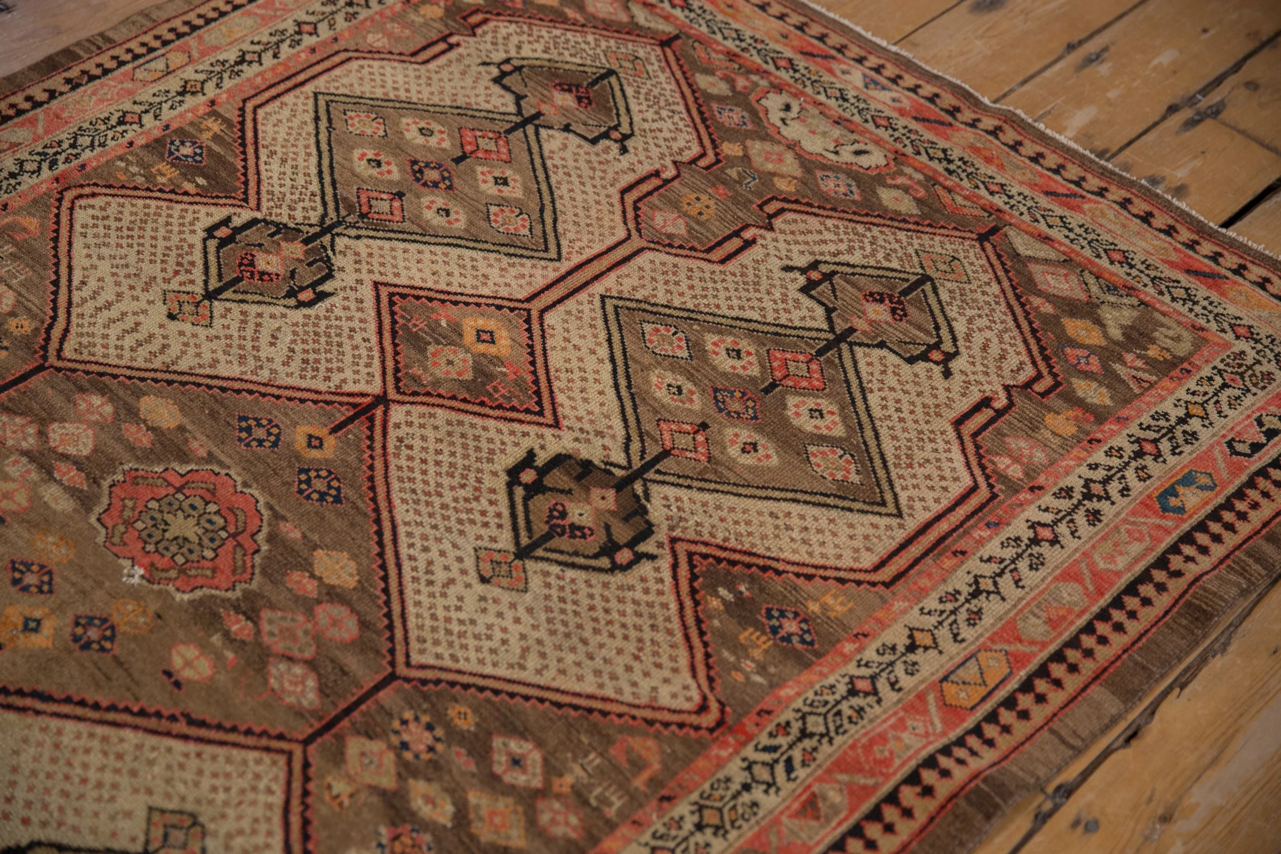 4.5x7 Vintage Fine Malayer Rug - Image 6
