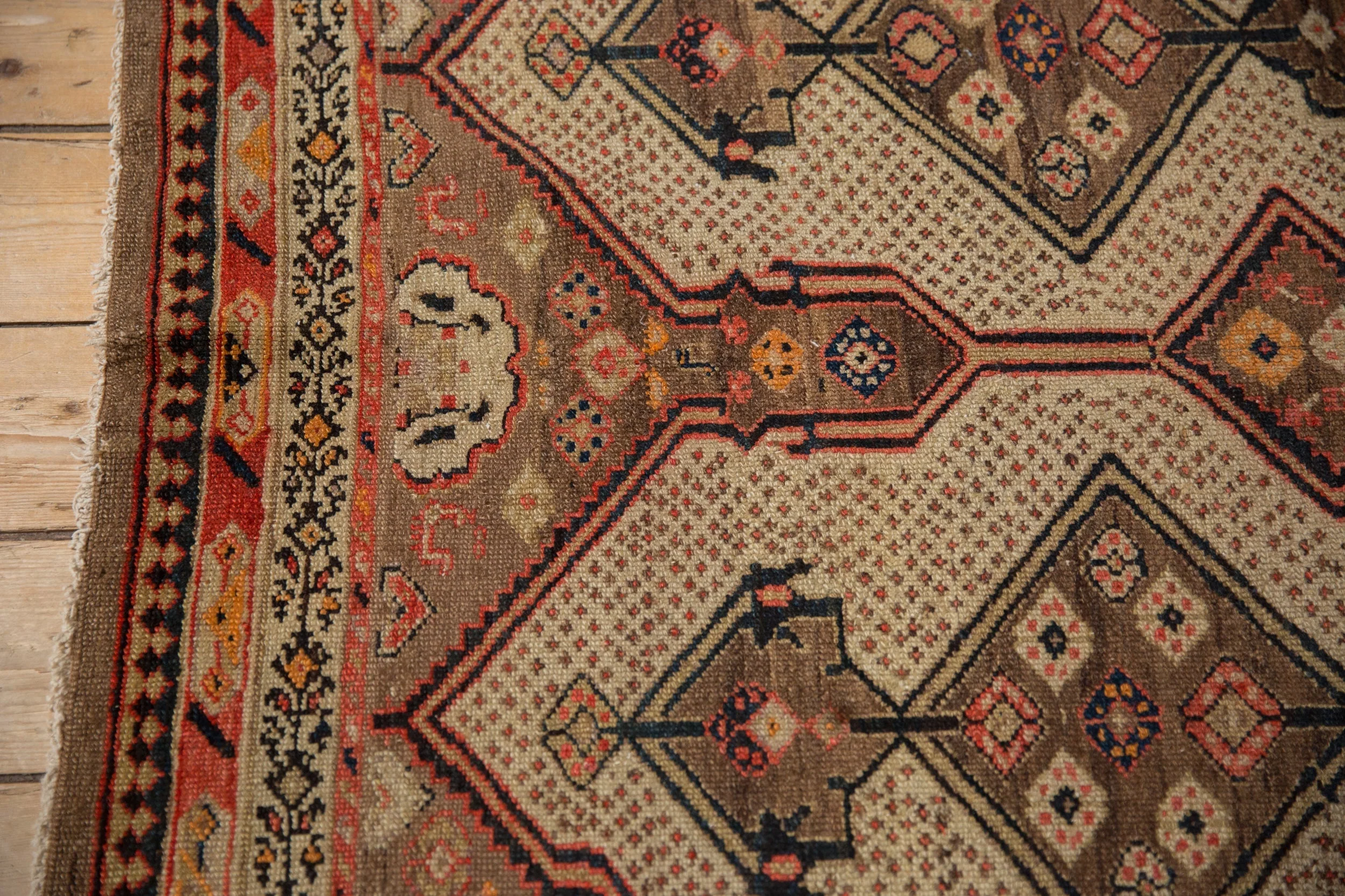 4.5x7 Vintage Fine Malayer Rug - Image 7