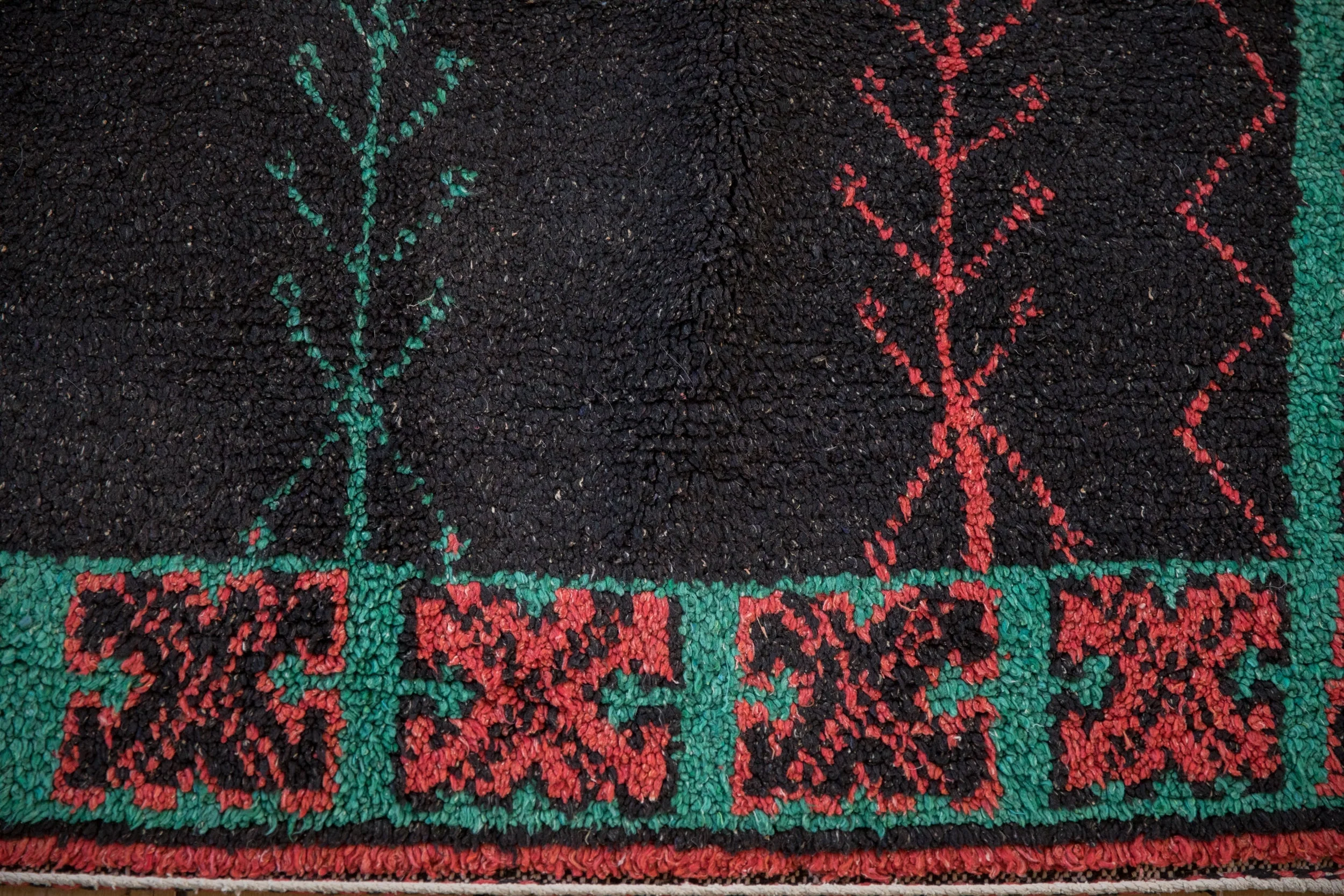 4.5x7 Vintage Moroccan Rug - Image 6
