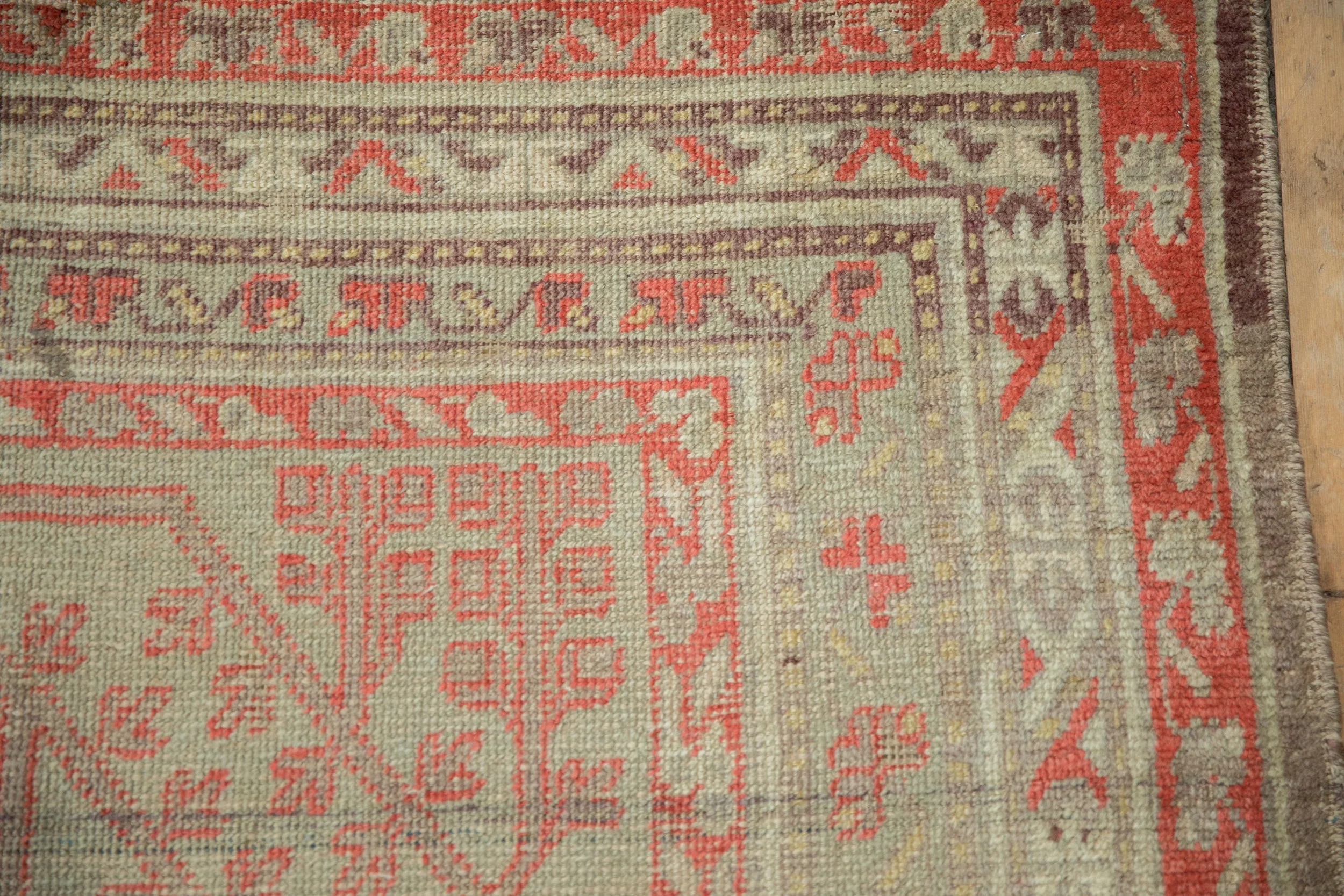 4.5x8.5 Antique Distressed Khotan Rug - Image 4