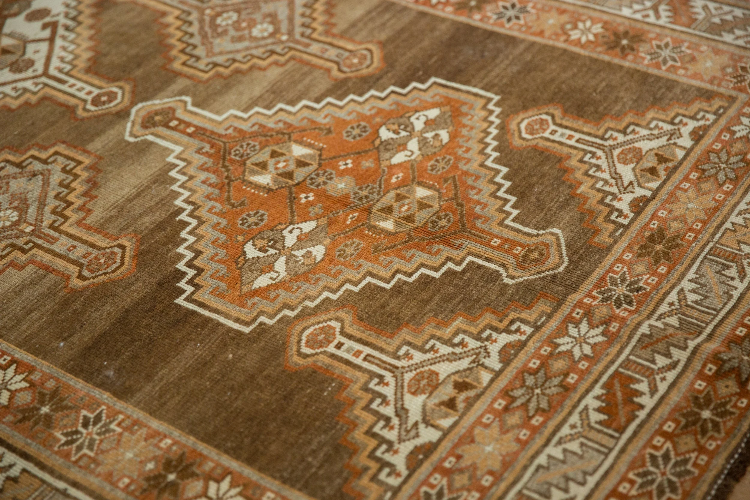 4.5x8.5 Vintage Distressed Kurd Rug - Image 5