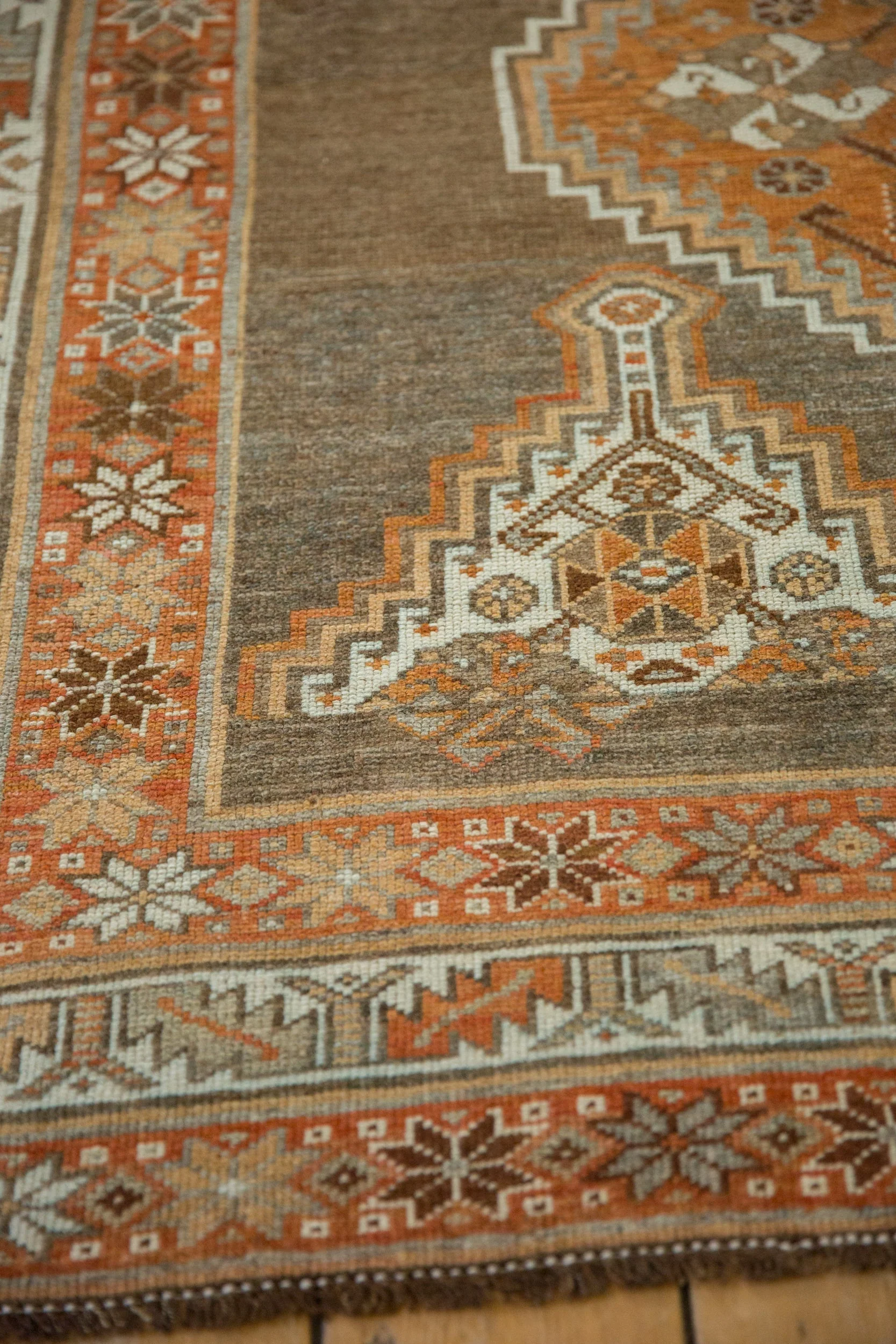 4.5x8.5 Vintage Distressed Kurd Rug - Image 8