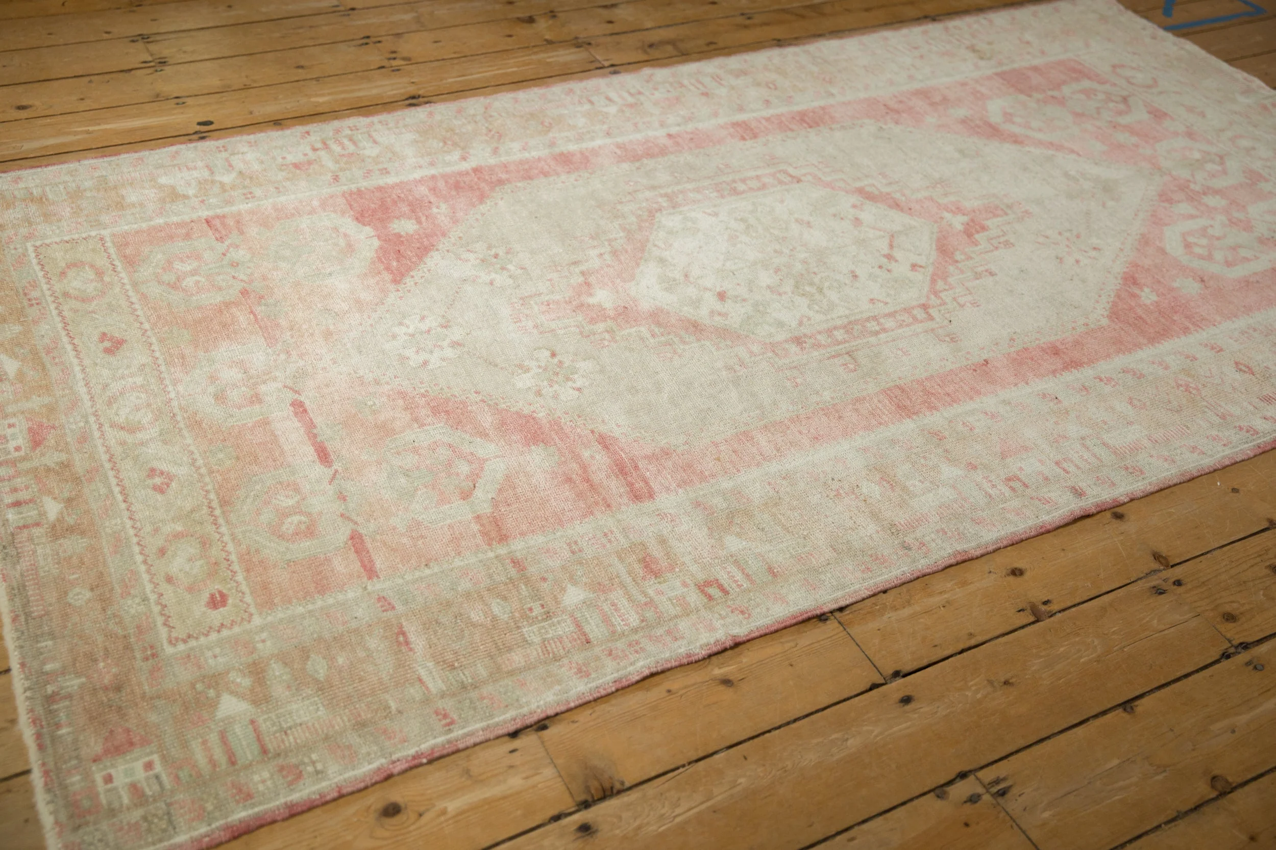 4.5x8.5 Vintage Distressed Oushak Rug - Image 6