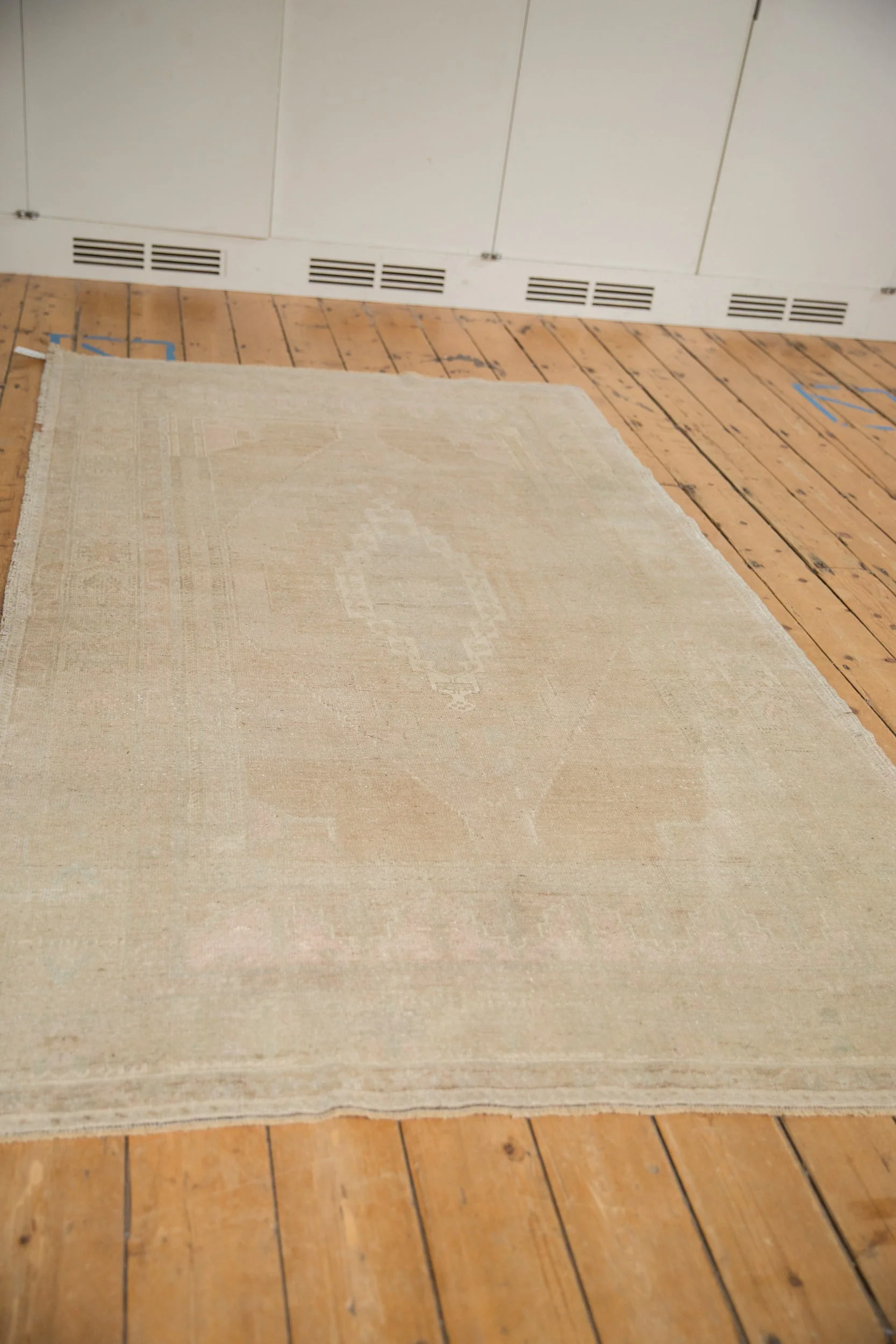 4.5x8 Vintage Distressed Oushak Rug - Image 4