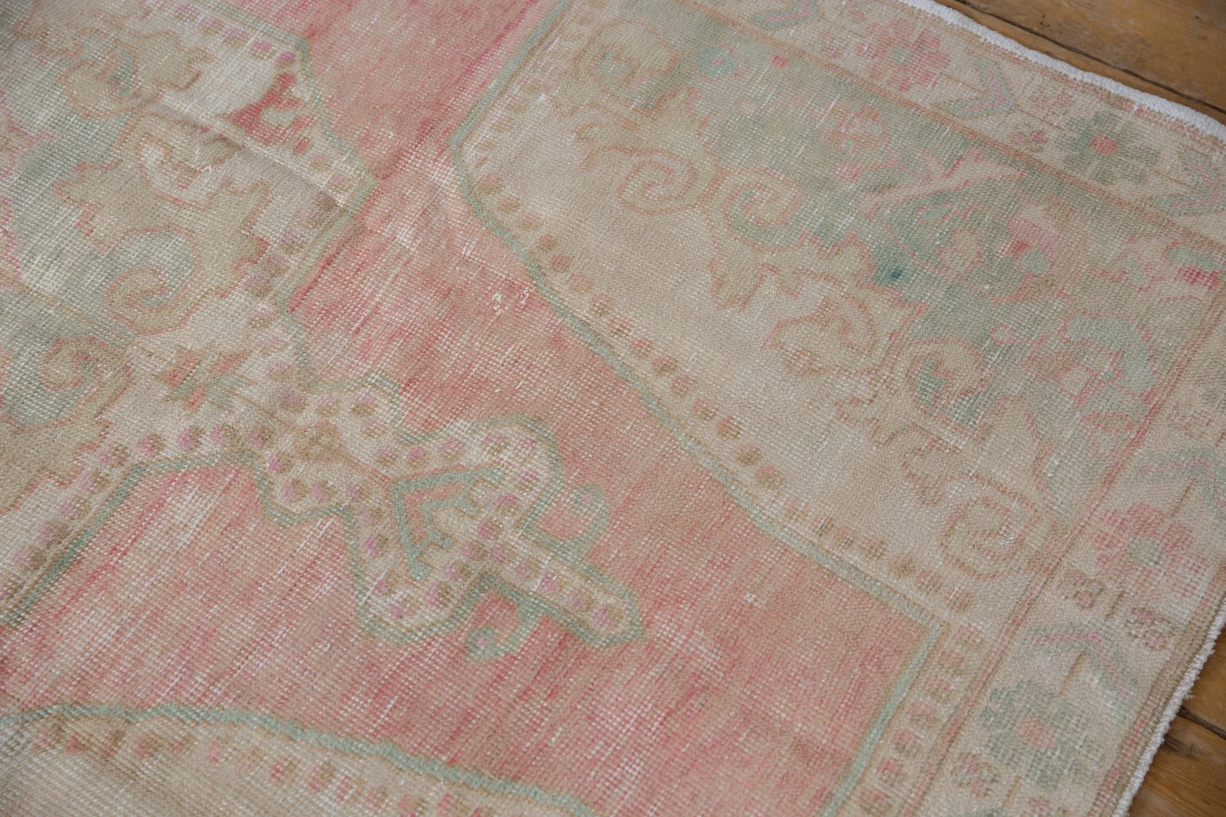 4.5x8 Vintage Distressed Oushak Rug Runner - Image 10