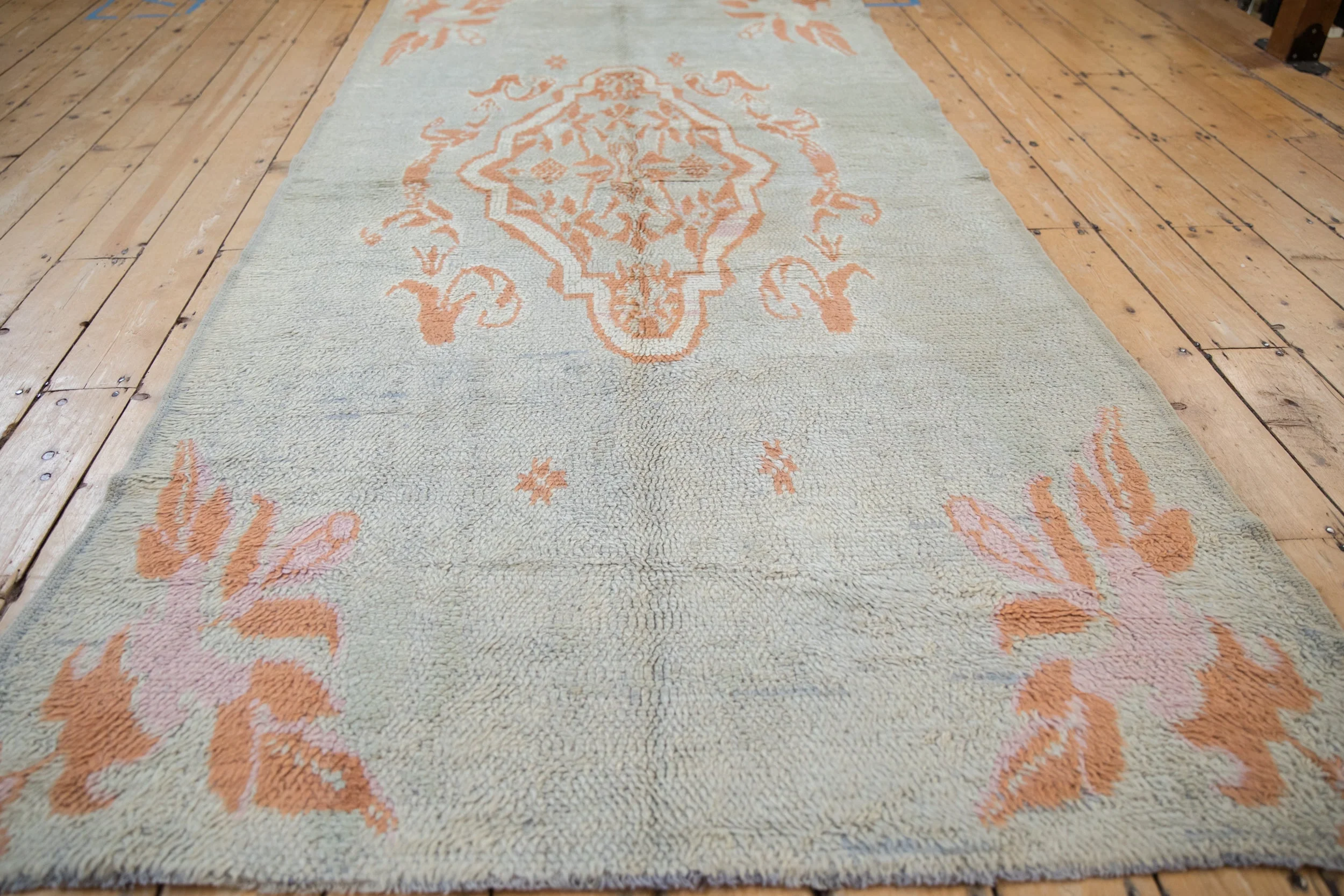 4.5x9.5 Vintage Moroccan Rug Runner - Image 9