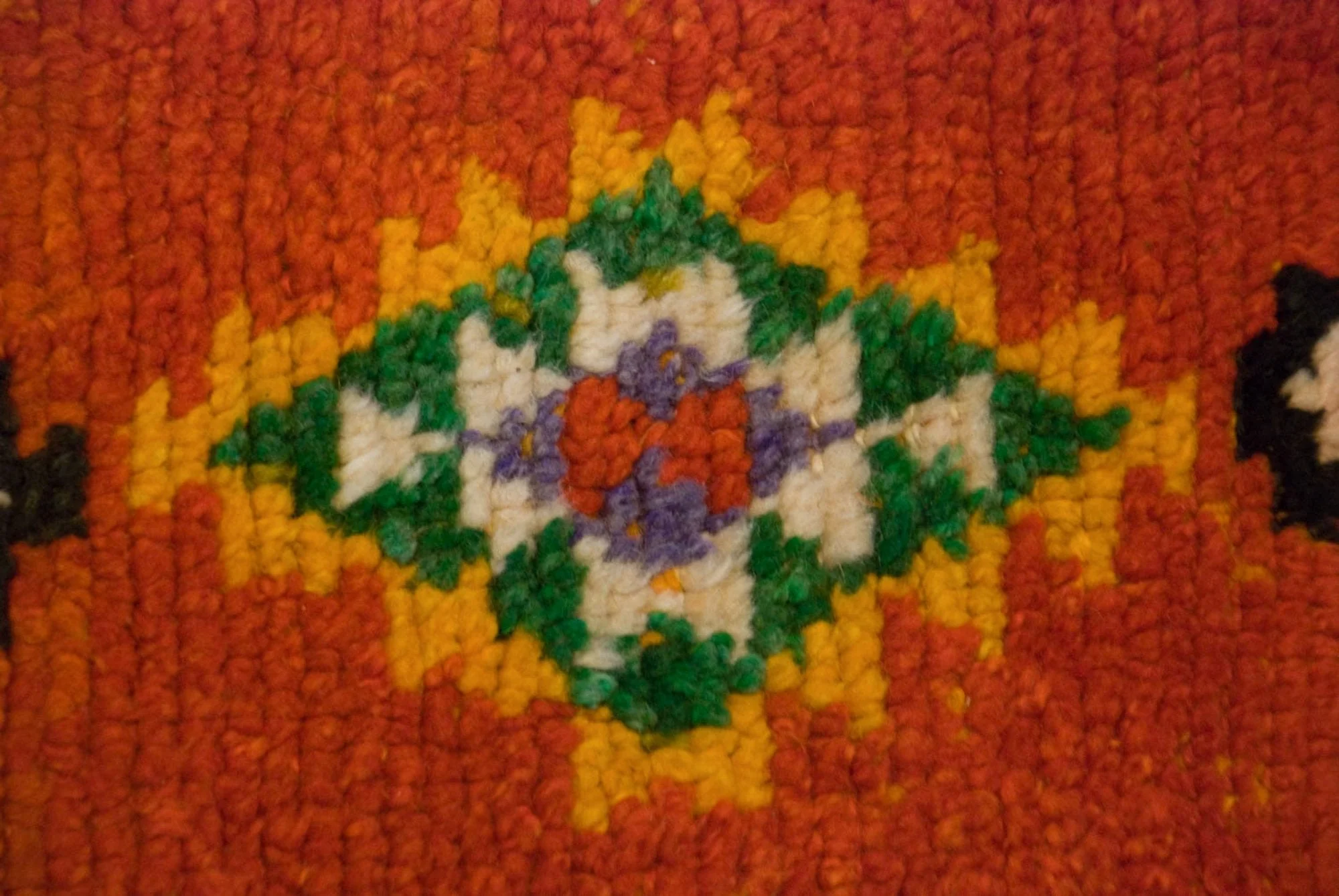 4.5x9.5 Vintage Moroccan Rug Runner - Image 4