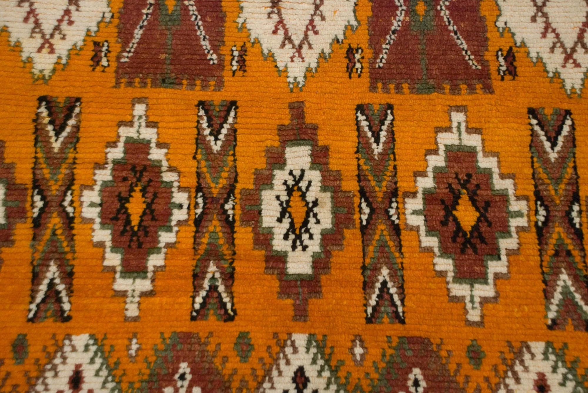 4.5x9.5 Vintage Moroccan Rug Runner - Image 2