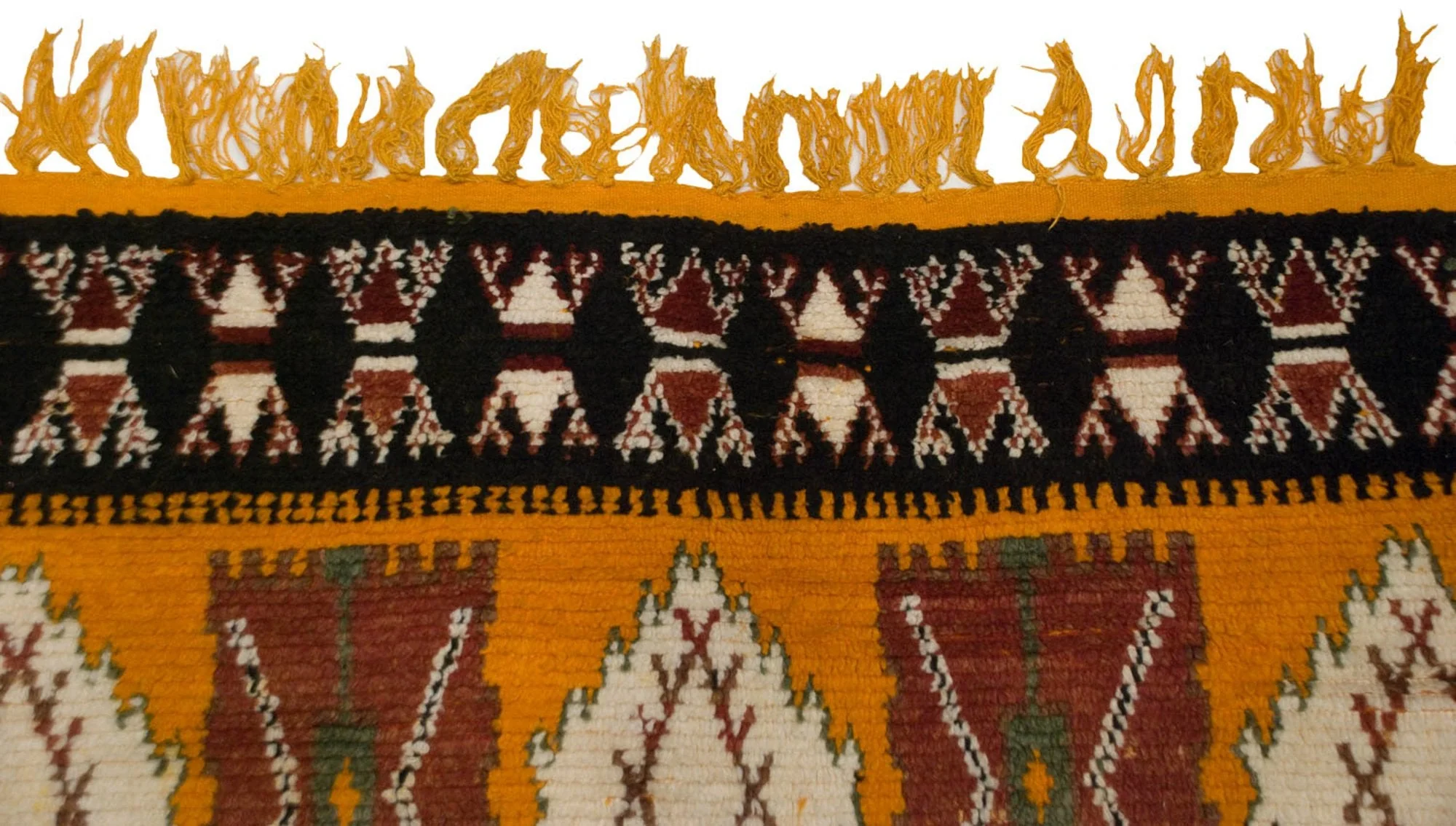 4.5x9.5 Vintage Moroccan Rug Runner - Image 5