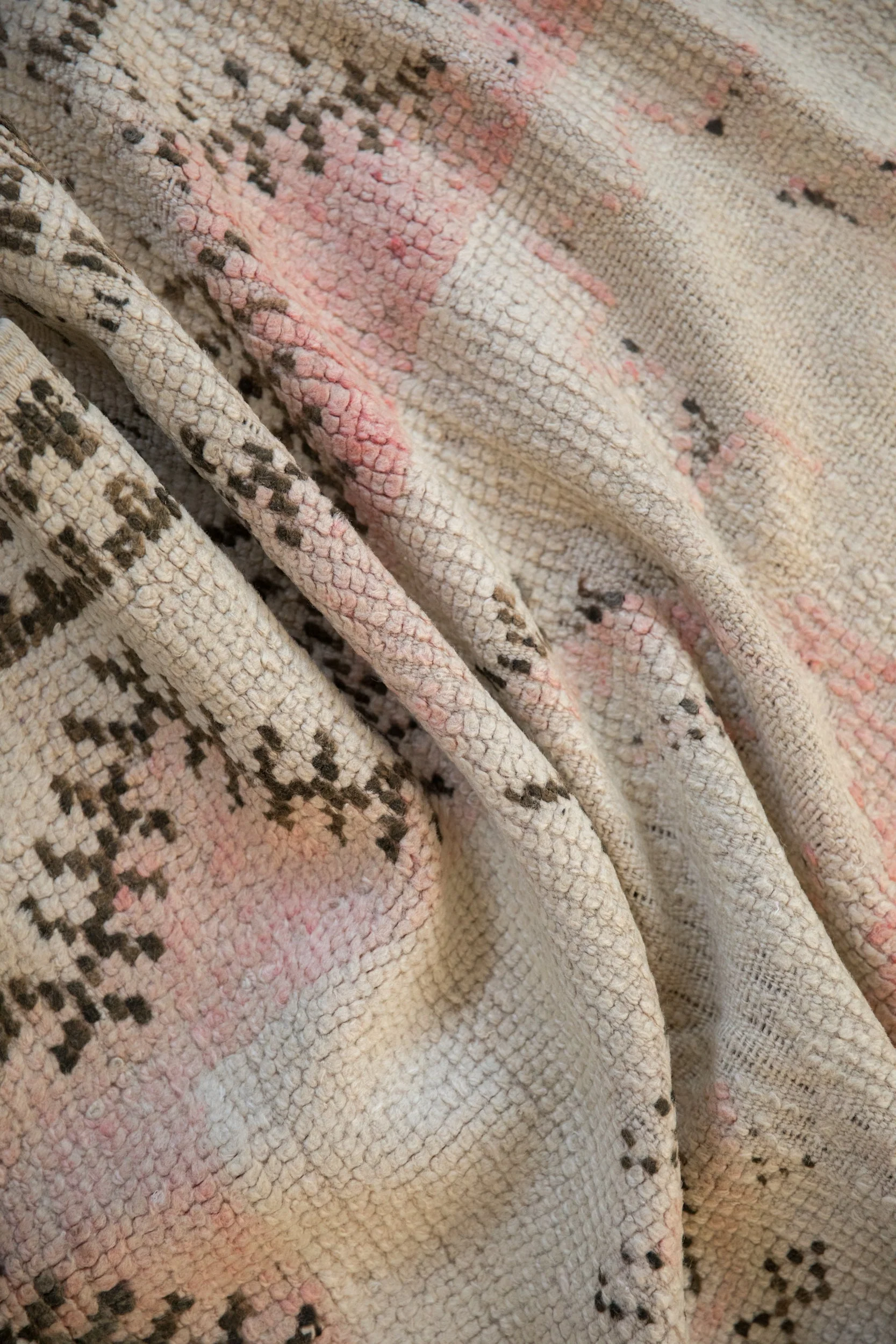 4.5x9 Vintage Distressed Moroccan Rug Runner - Image 13