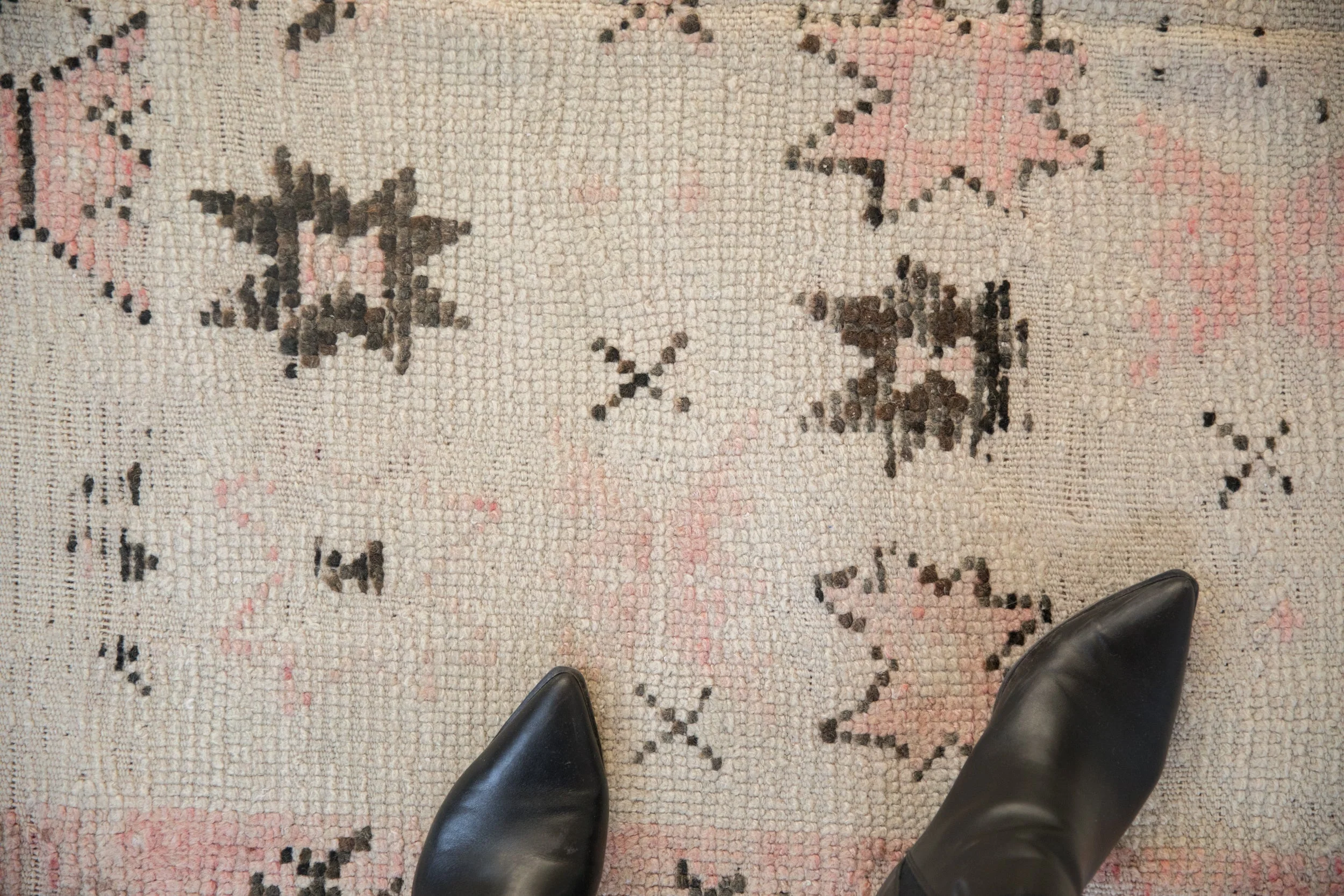 4.5x9 Vintage Distressed Moroccan Rug Runner - Image 3
