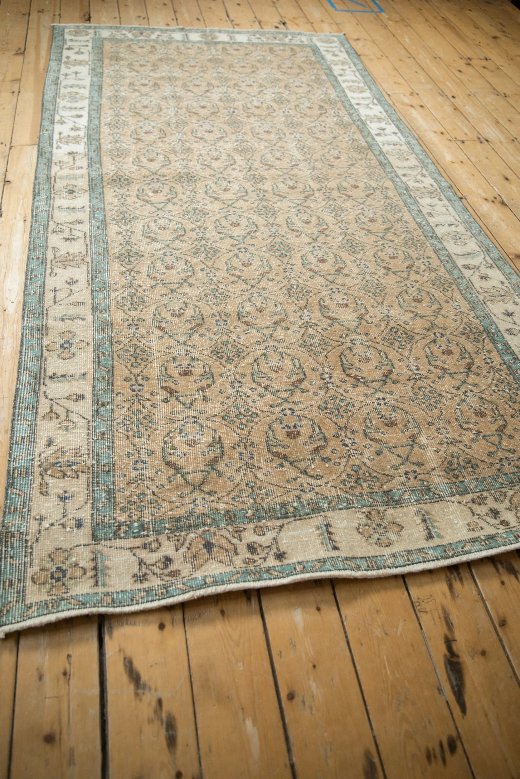 4.5x9 Vintage Distressed Sparta Rug Runner - Image 9