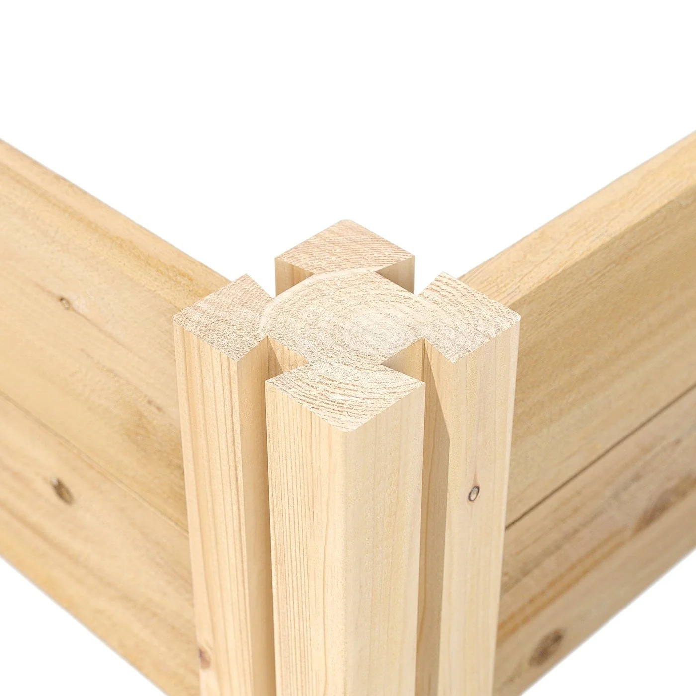 4 ft x 4 ft Cedar Wood Raised Garden Bed - Made in USA - Image 5