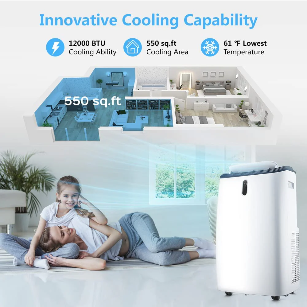 4-in-1 Portable Air Conditioner A4212 - Image 2