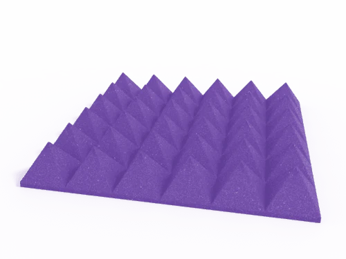 4 Inch Acoustic Foam Pyramid Style Panels - 13 Color Options - Image 23