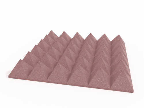 4 Inch Acoustic Foam Pyramid Style Panels - 13 Color Options - Image 25