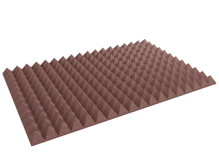 4 Inch Acoustic Foam Pyramid Style Panels - 13 Color Options - Image 42