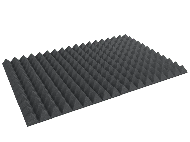 4 Inch Acoustic Foam Pyramid Style Panels - 13 Color Options - Image 44