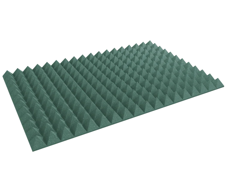 4 Inch Acoustic Foam Pyramid Style Panels - 13 Color Options - Image 45
