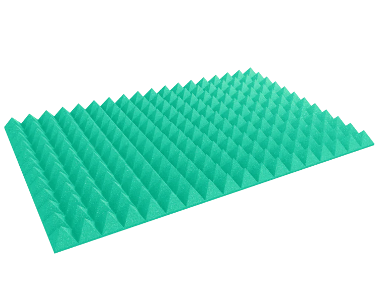 4 Inch Acoustic Foam Pyramid Style Panels - 13 Color Options - Image 46