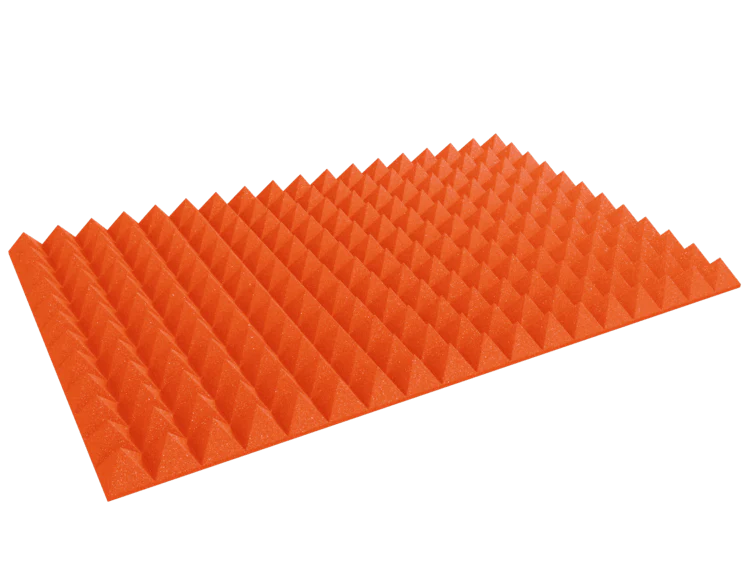 4 Inch Acoustic Foam Pyramid Style Panels - 13 Color Options - Image 47