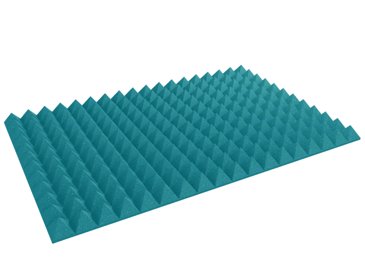 4 Inch Acoustic Foam Pyramid Style Panels - 13 Color Options - Image 52