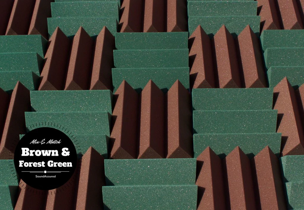 4 Inch Acoustic Foam Wedge Style Panels - 13 Color Options - Image 28