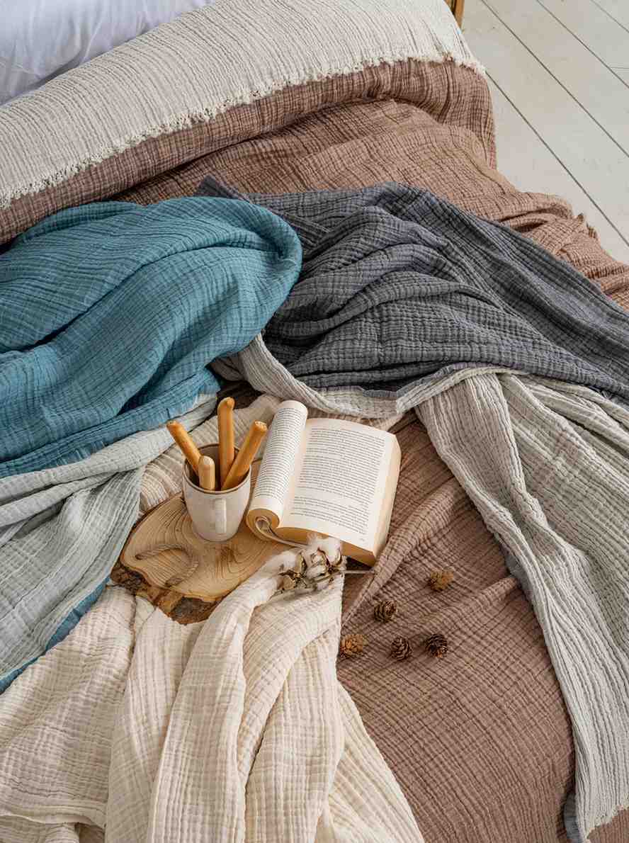 4 Layers Muslin Blanket - Image 3