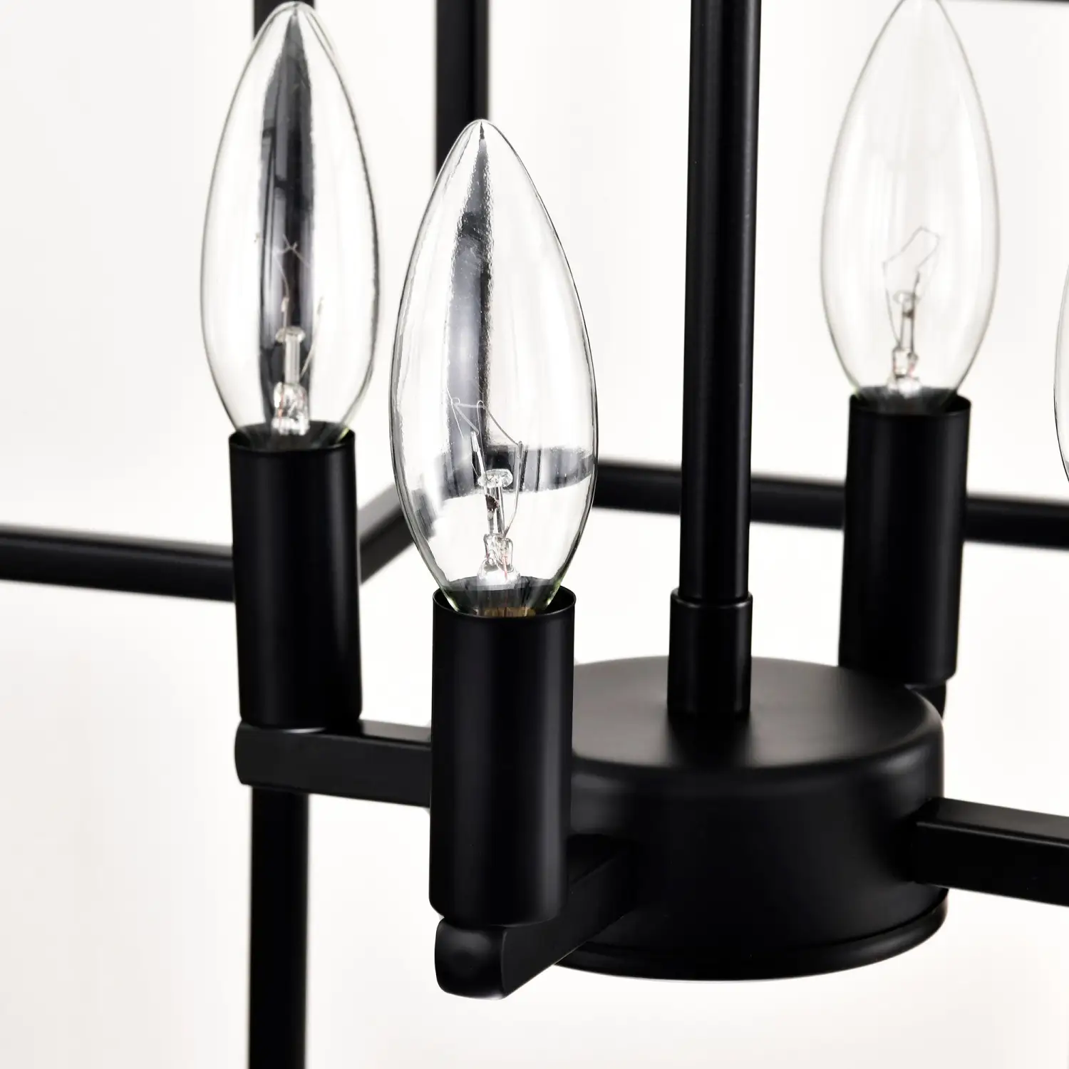 4 Light Farmhouse Hanging Lights Indoor with Adjustable Height - Image 6