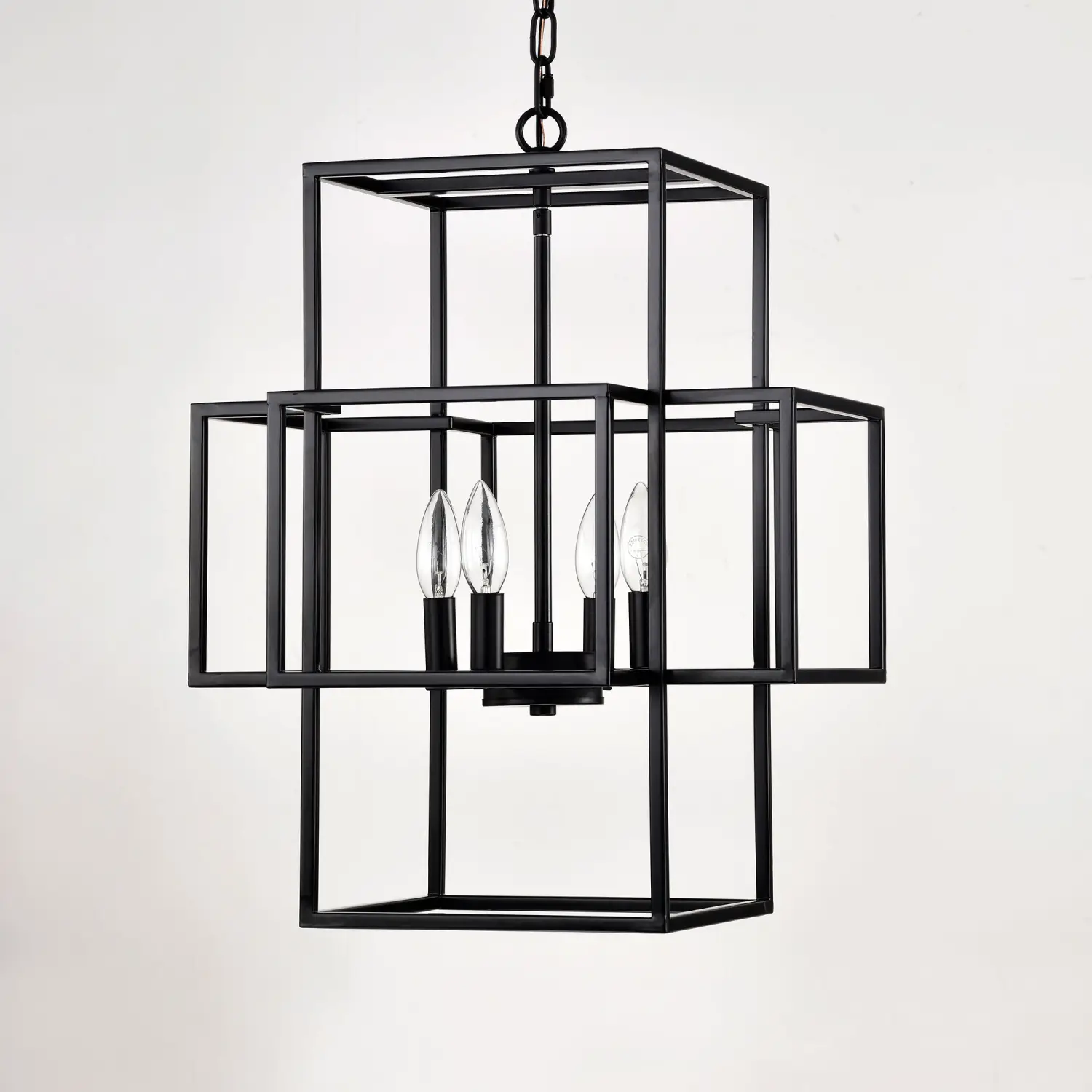 4 Light Farmhouse Hanging Lights Indoor with Adjustable Height - Image 7