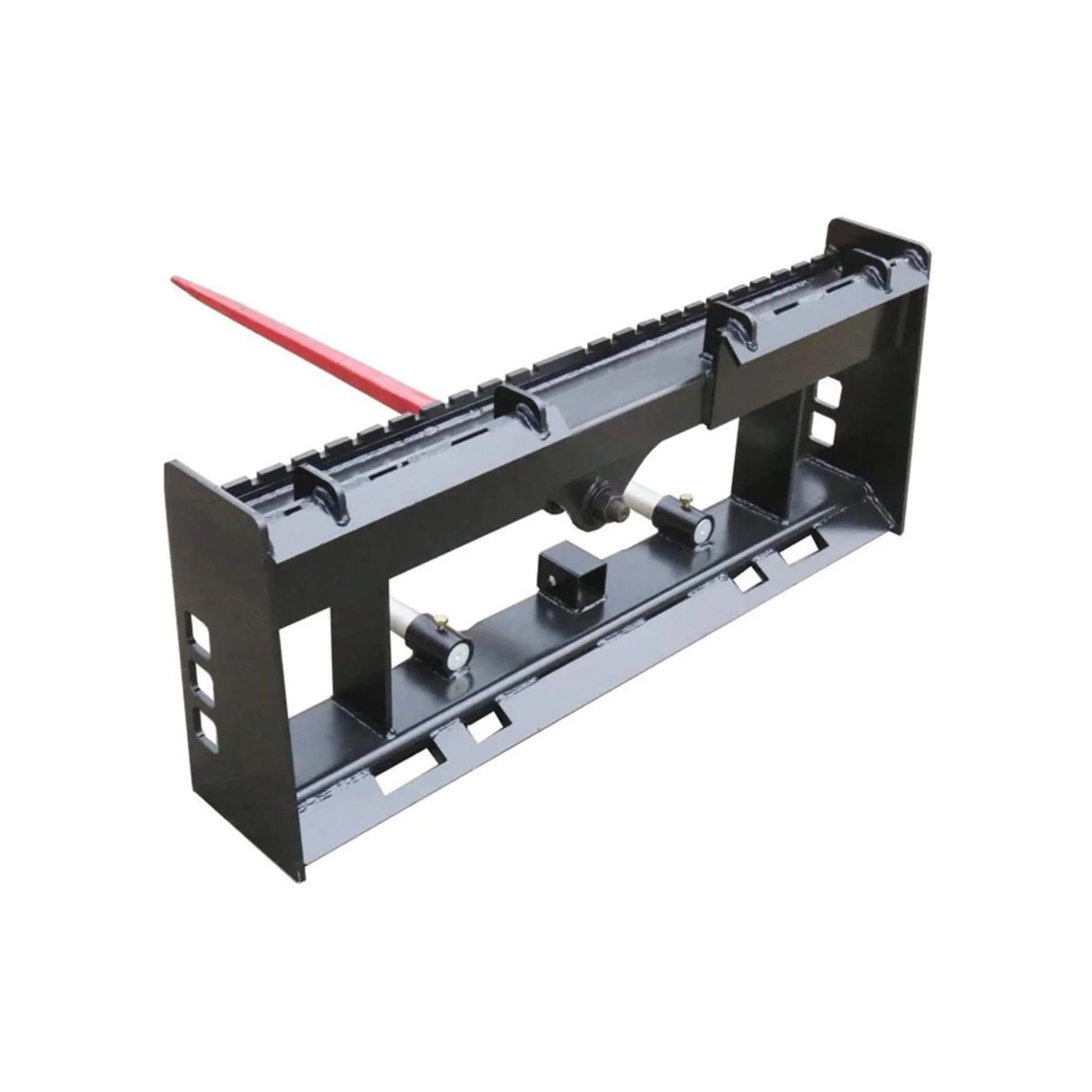 42-Inch Heavy-Duty Pallet Forks Hay Spear Skid Steer Attachment With Quick Attach (SAK16528) - Image 3