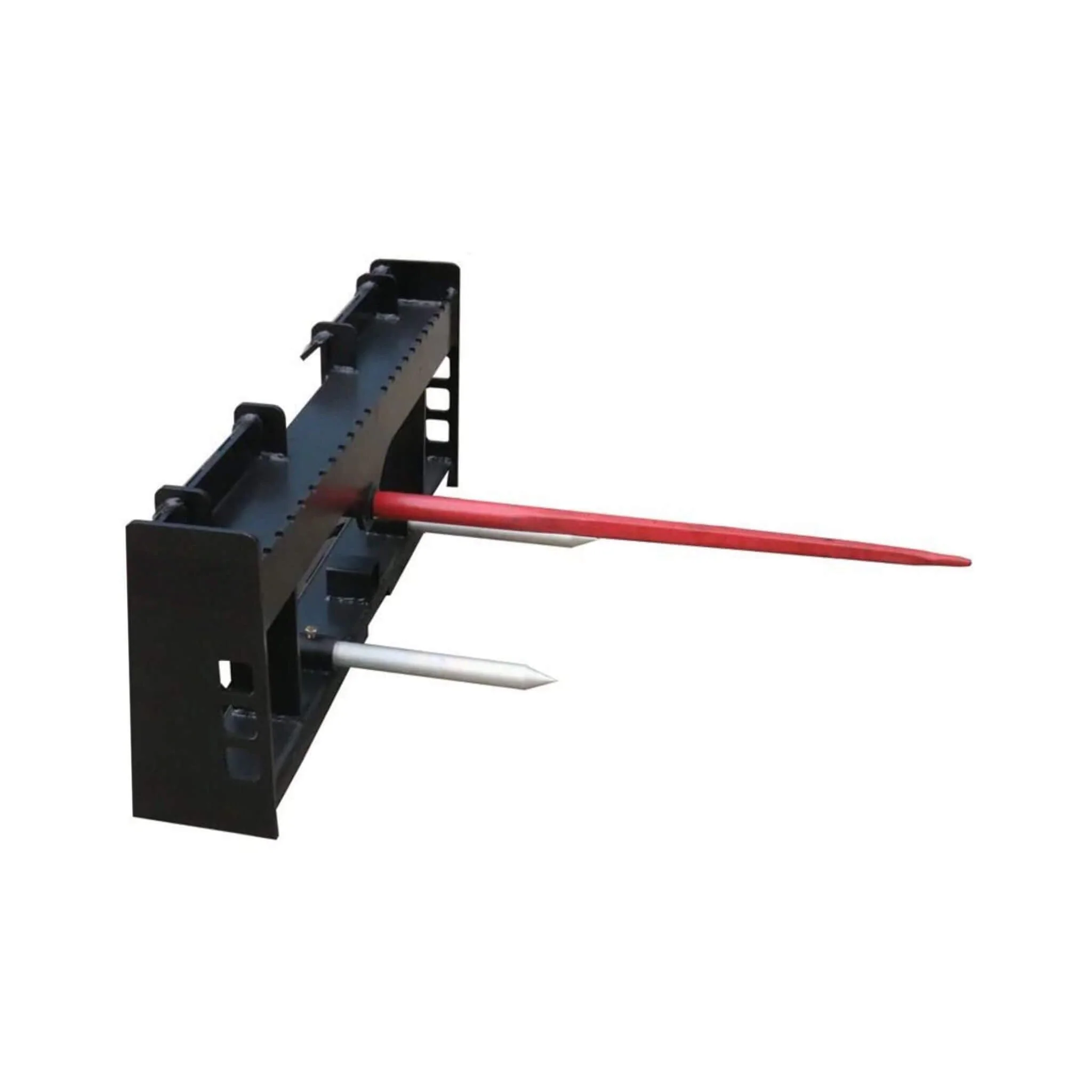42-Inch Heavy-Duty Pallet Forks Hay Spear Skid Steer Attachment With Quick Attach (SAK16528) - Image 4