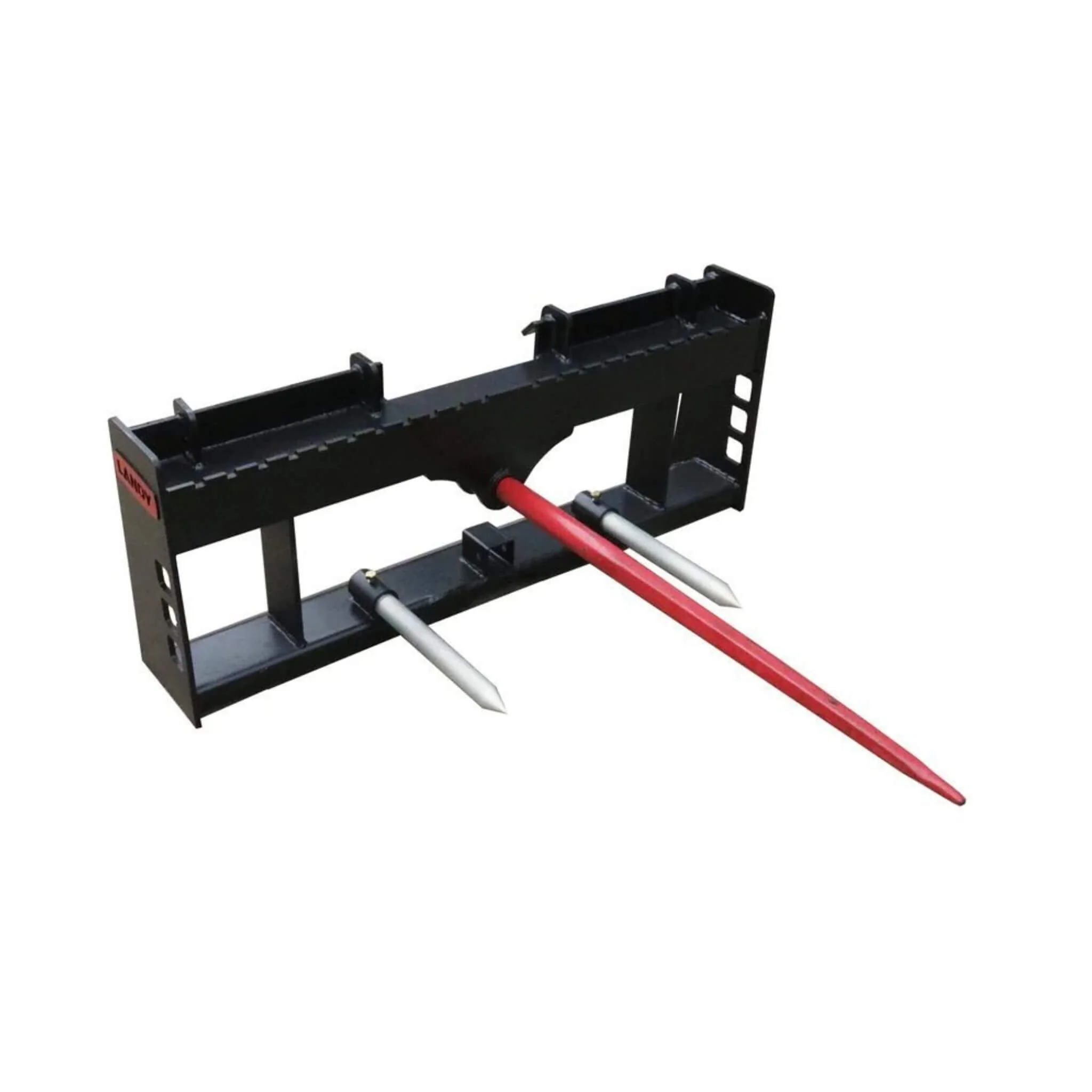 42-Inch Heavy-Duty Pallet Forks Hay Spear Skid Steer Attachment With Quick Attach (SAK16528) - Image 6