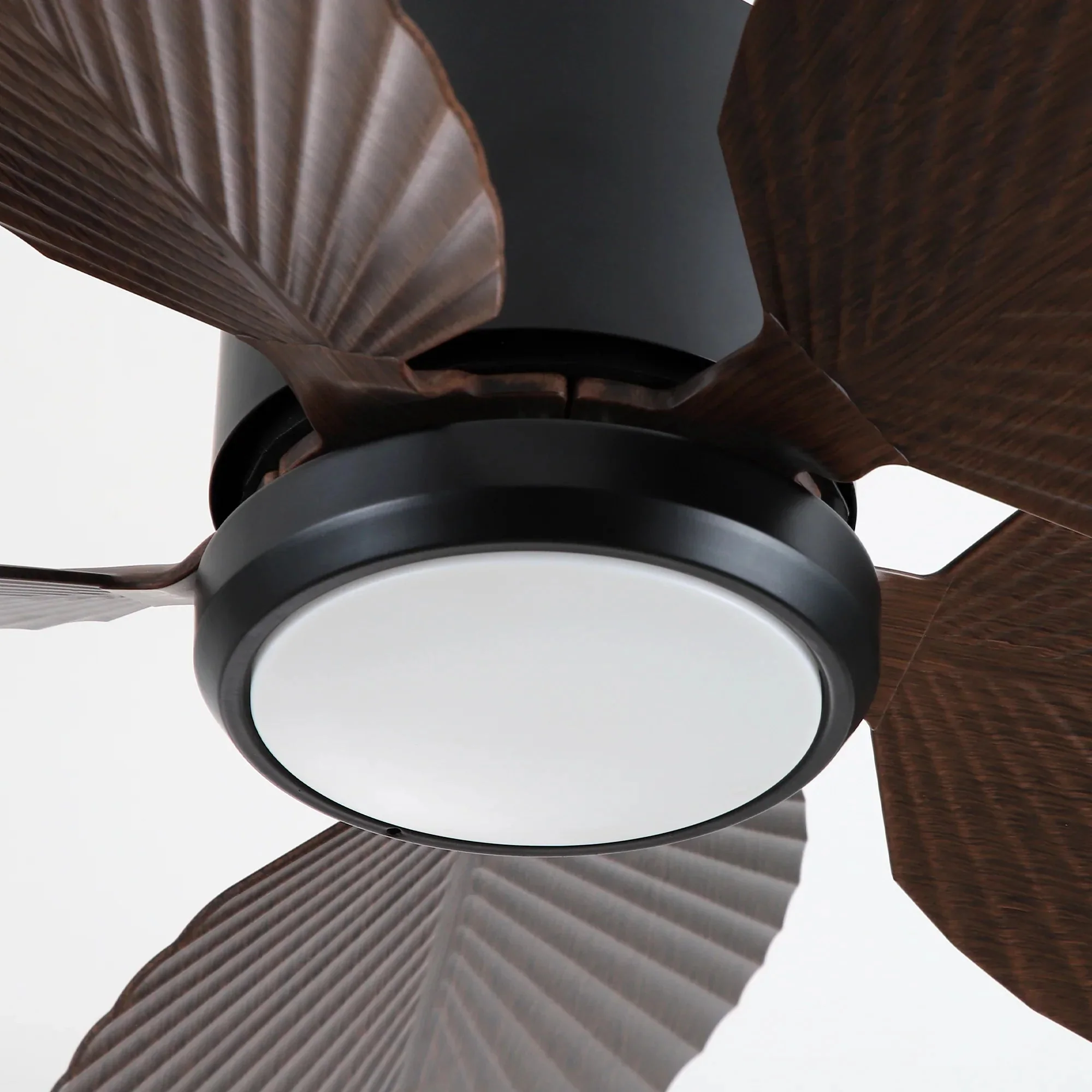 42 Inch Wythe IPX5 Outdoor Hanging Buckle Downrod LED Fan with Remote Control - Image 9