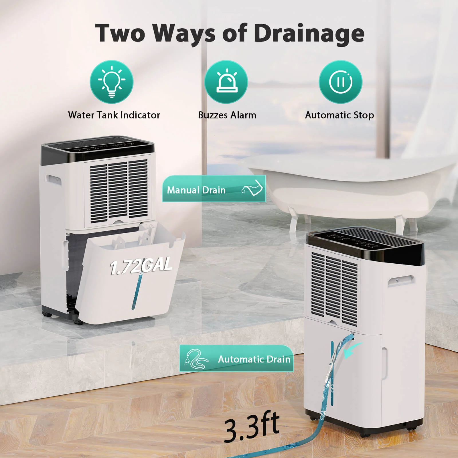 45 Pints Dehumidifier D4220B - Image 6