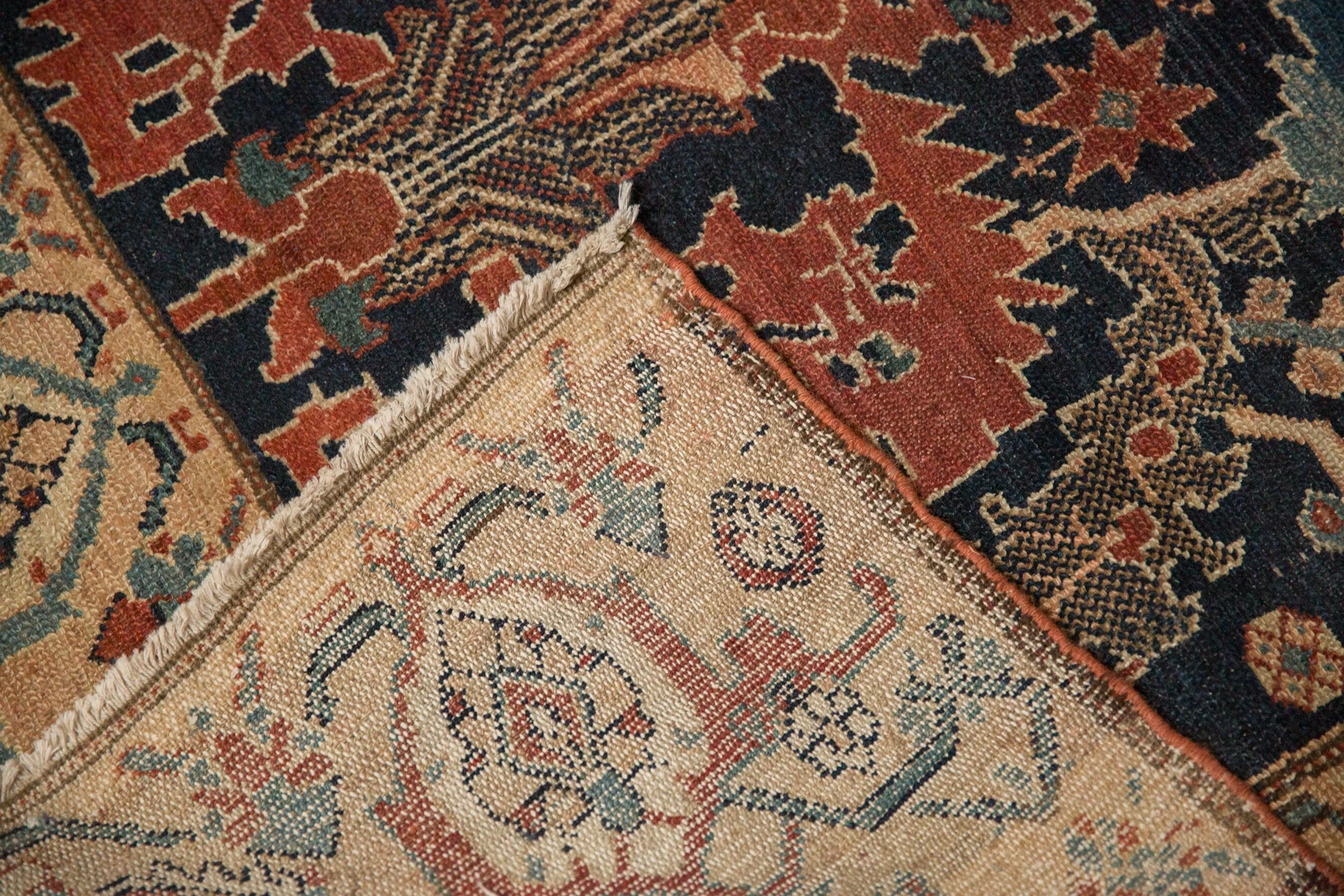 4x10 Antique Fine Malayer Rug Runner - Image 13